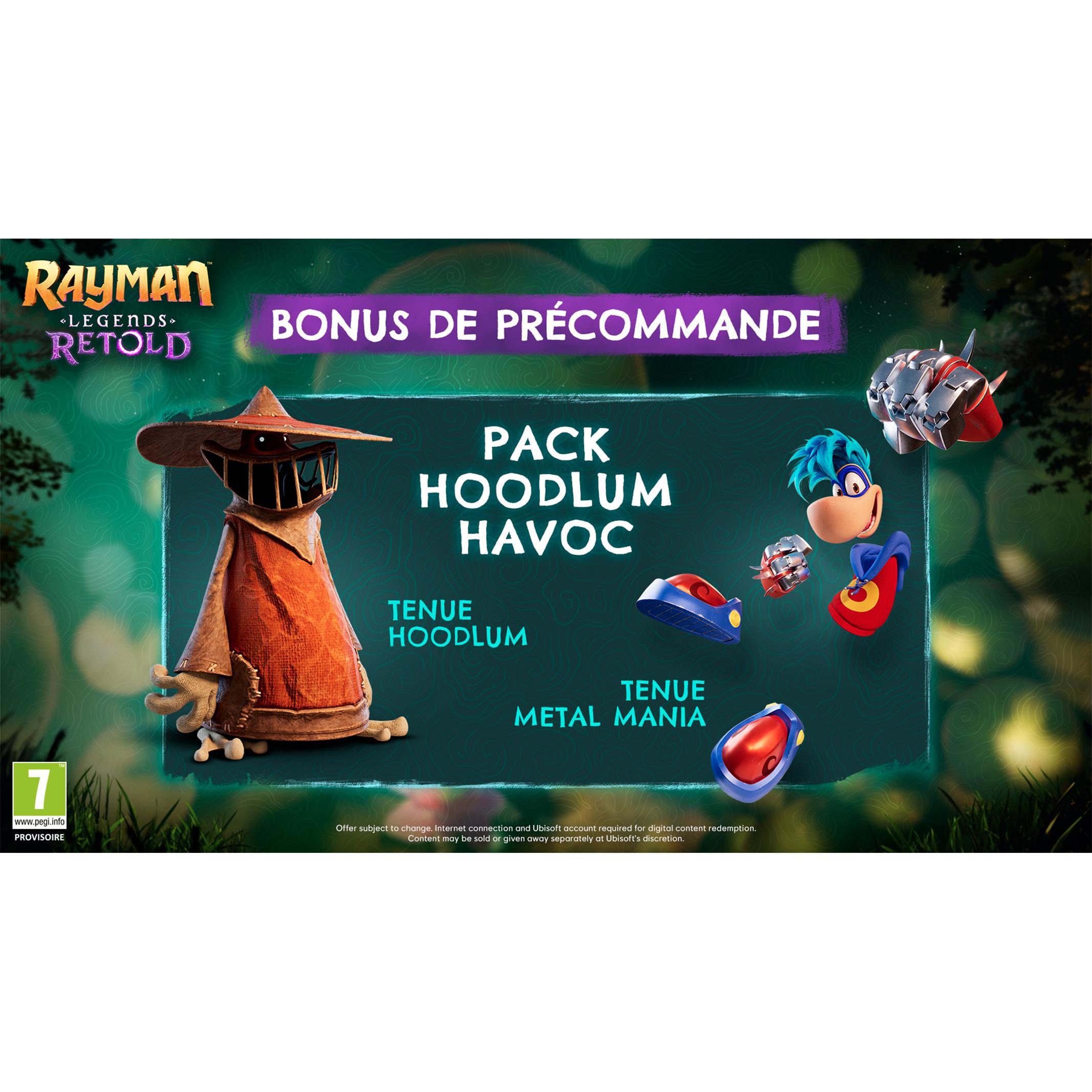 Voir la diapositive 2 : Rayman Legends : Retold Nintendo Switch 2