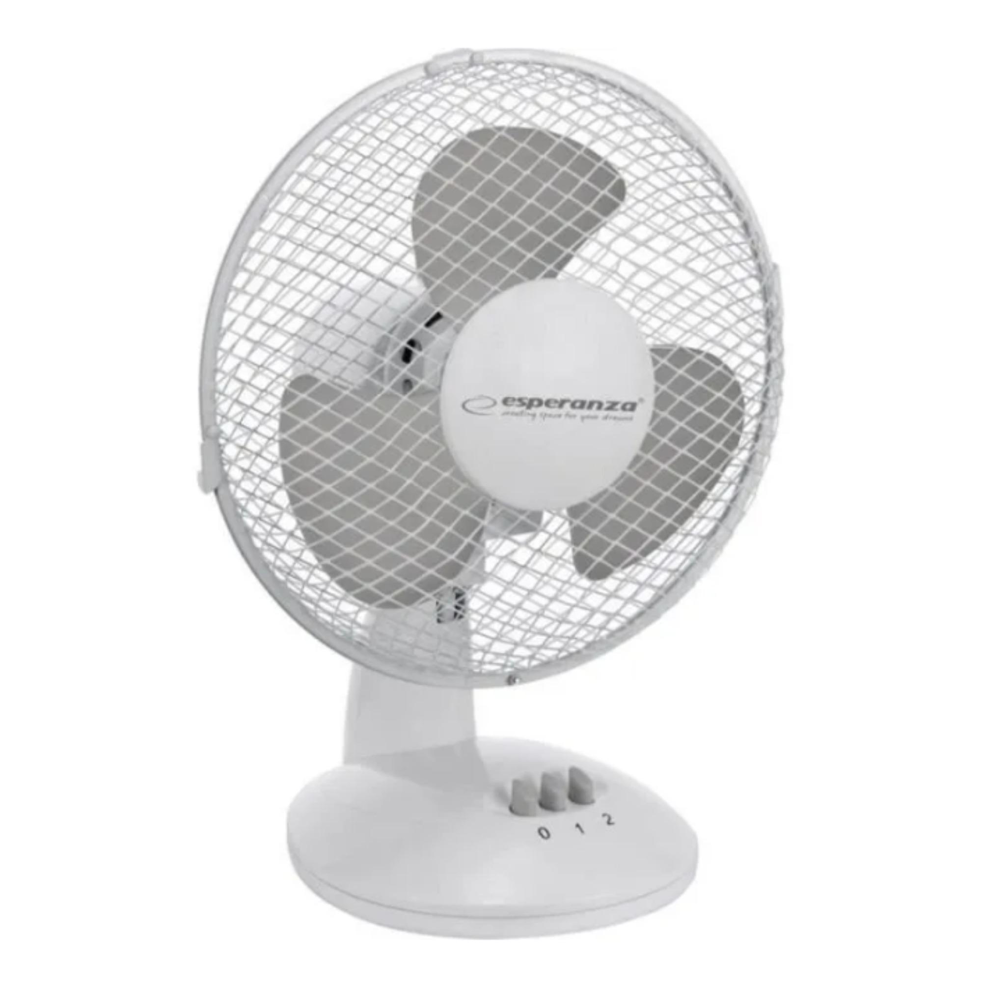 ESPERENZA Ventilateur de table EHF004WE - Blanc