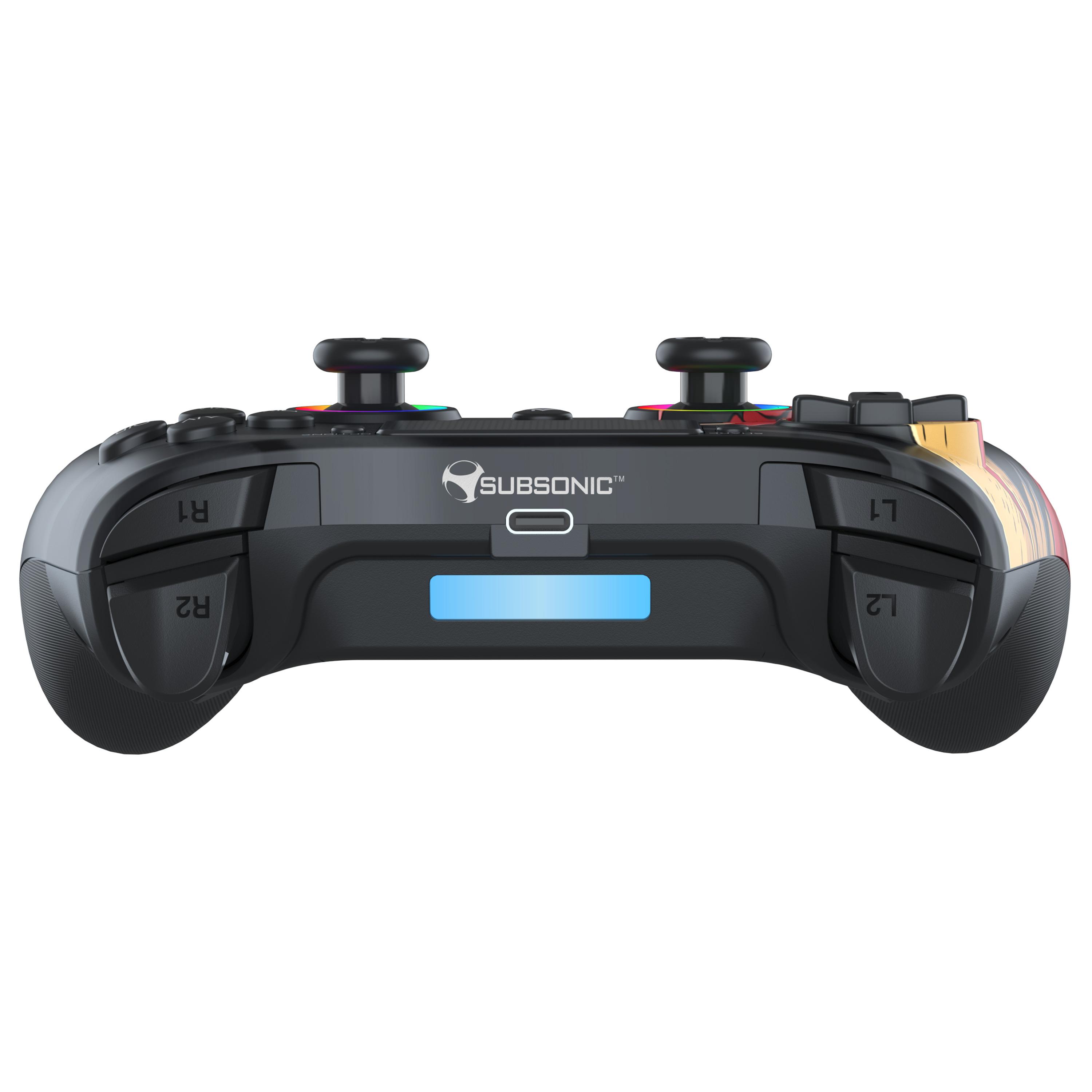 Voir la diapositive 4 : SUBSONIC Manette Sans Fil One Piece Luffy - PS5