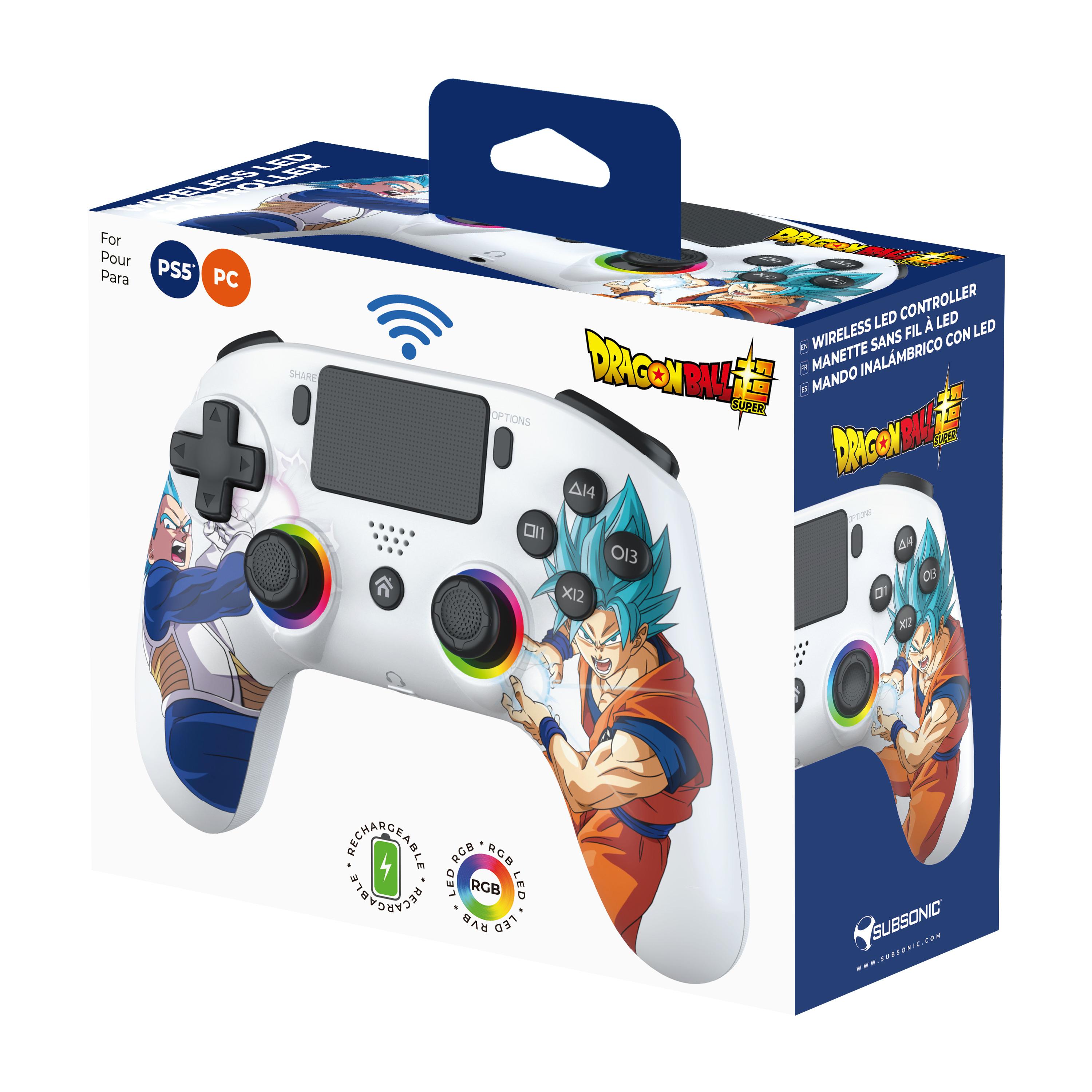 Voir la diapositive 7 : SUBSONIC Manette Sans Fil Dragon Ball Z V PS5
