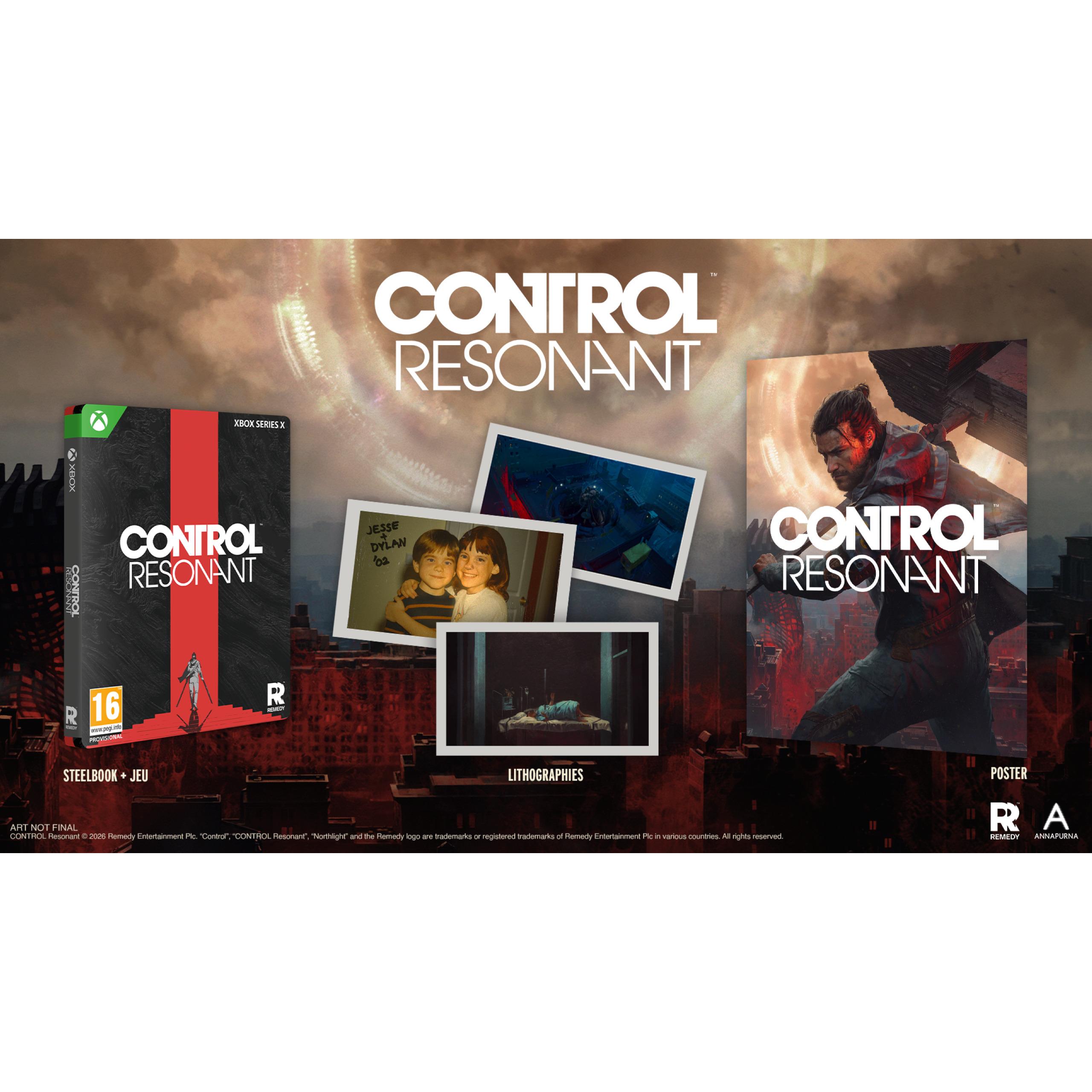 Voir la diapositive 2 : CONTROL Resonant Steelbook Edition Xbox Series X