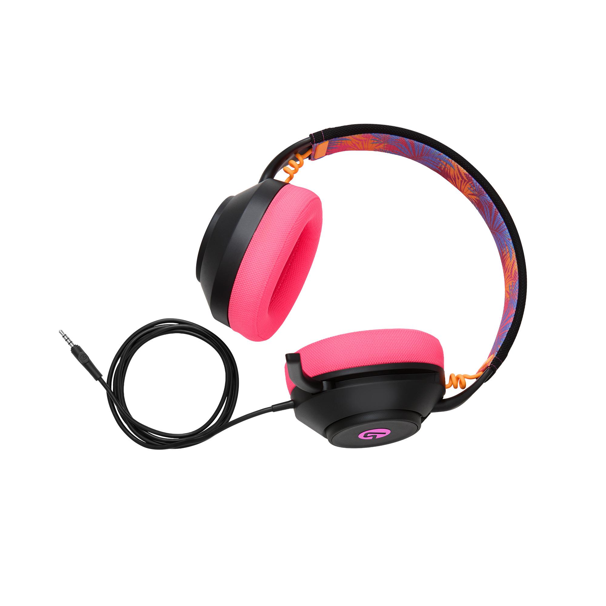 Voir la diapositive 3 : PowerA Casque Filaire Gaming Miami Nightlife Multiplateforme