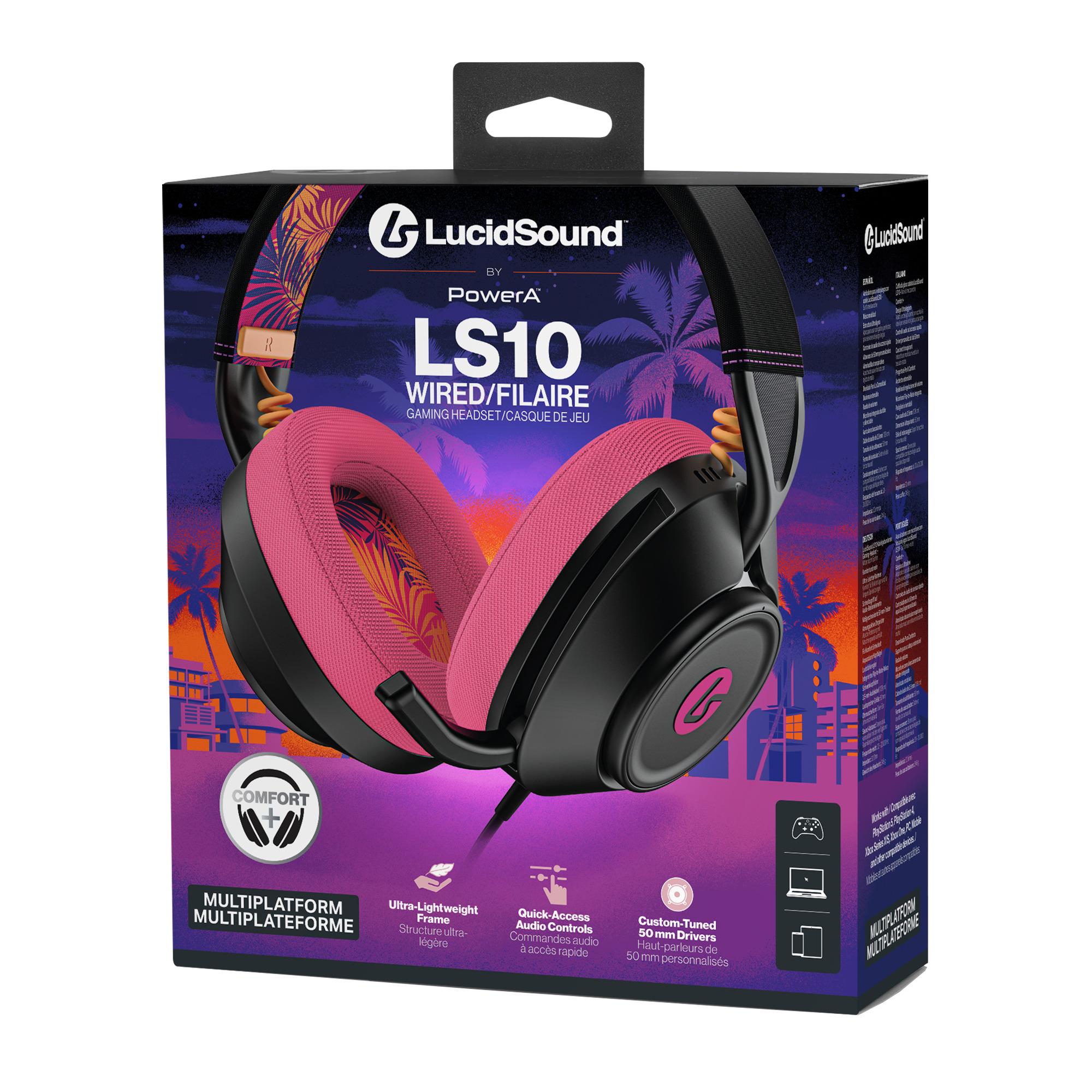 Voir la diapositive 6 : PowerA Casque Filaire Gaming Miami Nightlife Multiplateforme