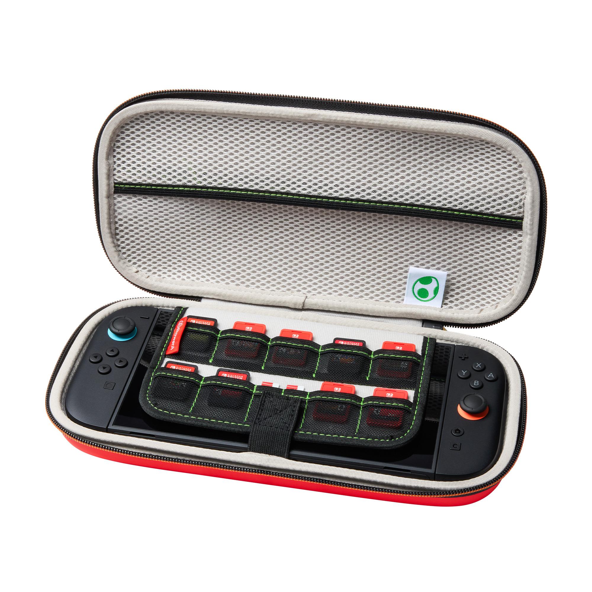 Voir la diapositive 3 : PowerA Sacoche de Transport Yoshi et Mario Nintendo Switch