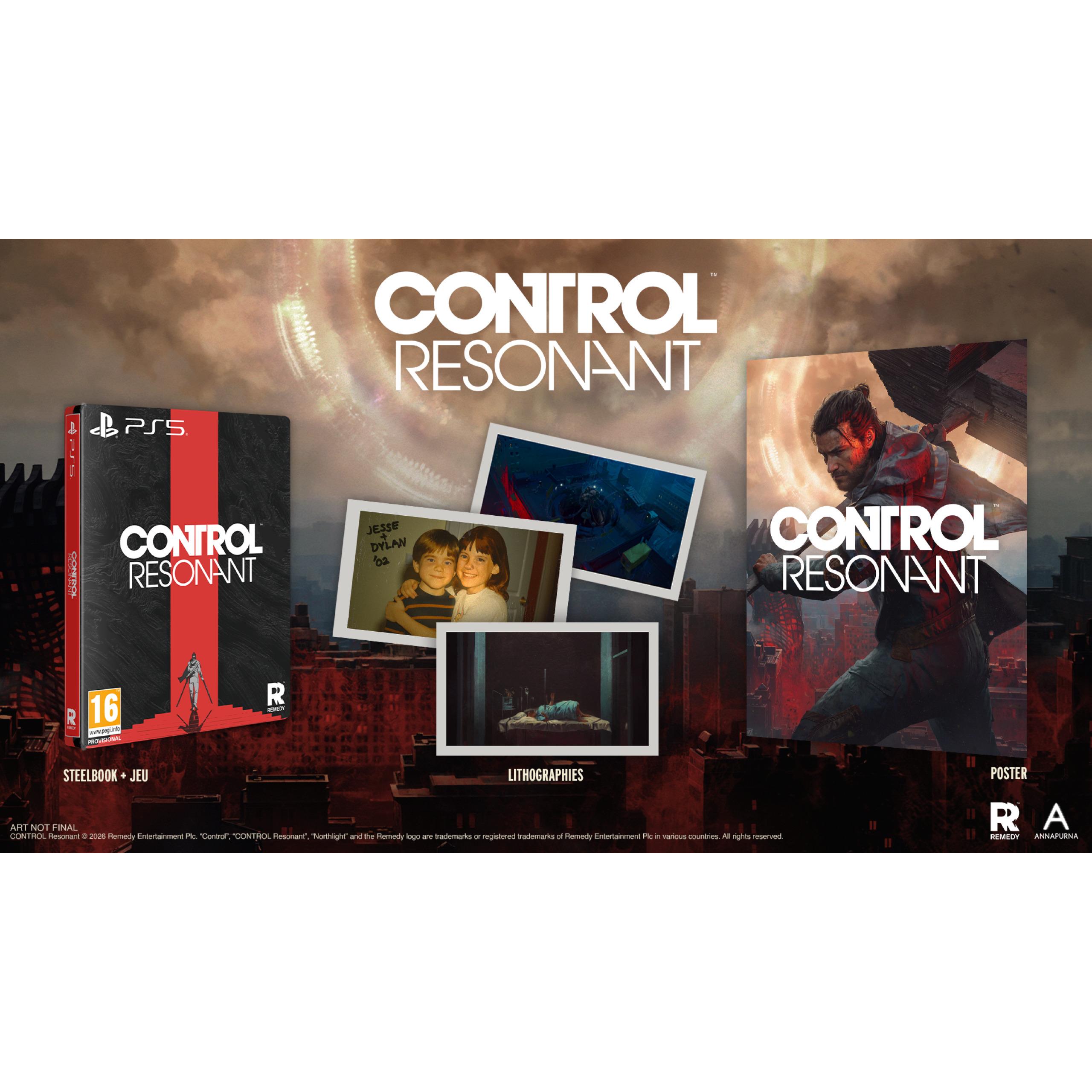 Voir la diapositive 2 : CONTROL Resonant Steelbook Edition PS5