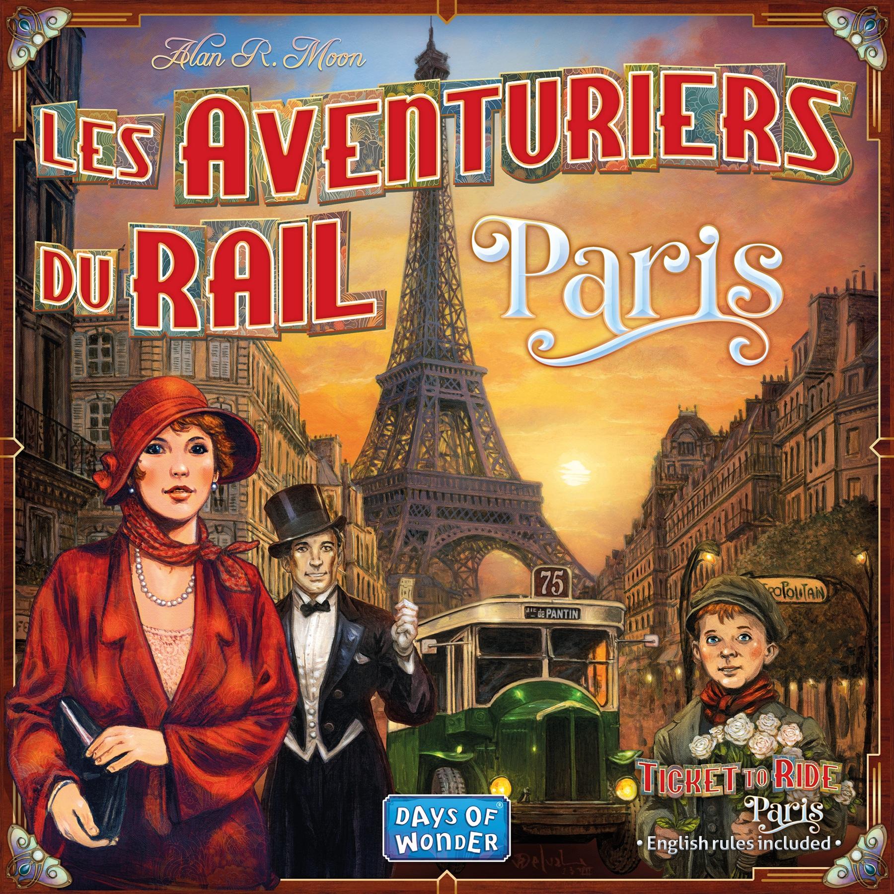 ASMODEE Jeu Aventuriers du Rail Paris