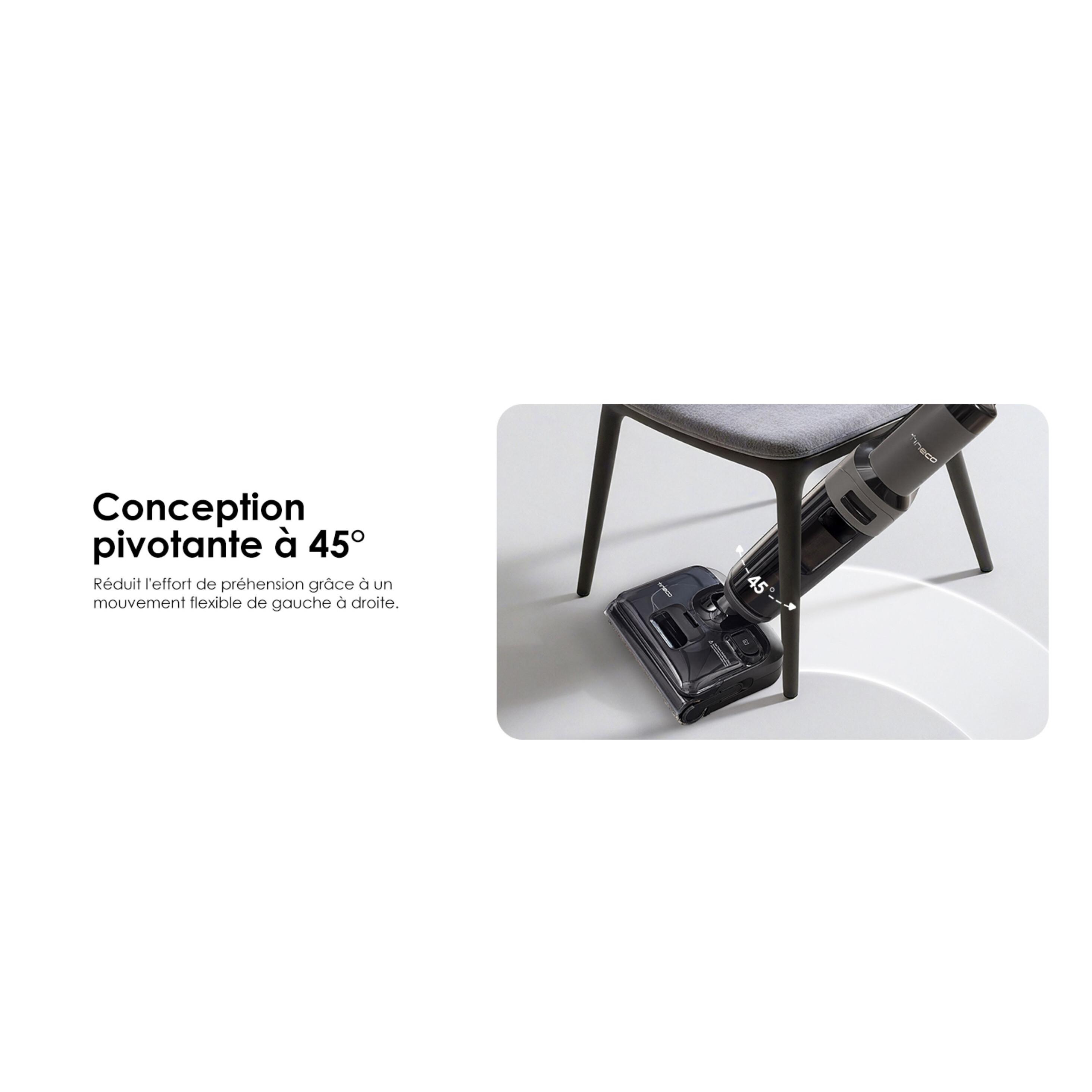 Voir la diapositive 20 : TINECO Aspirateur balai laveur I6 Stretch Plus - Noir