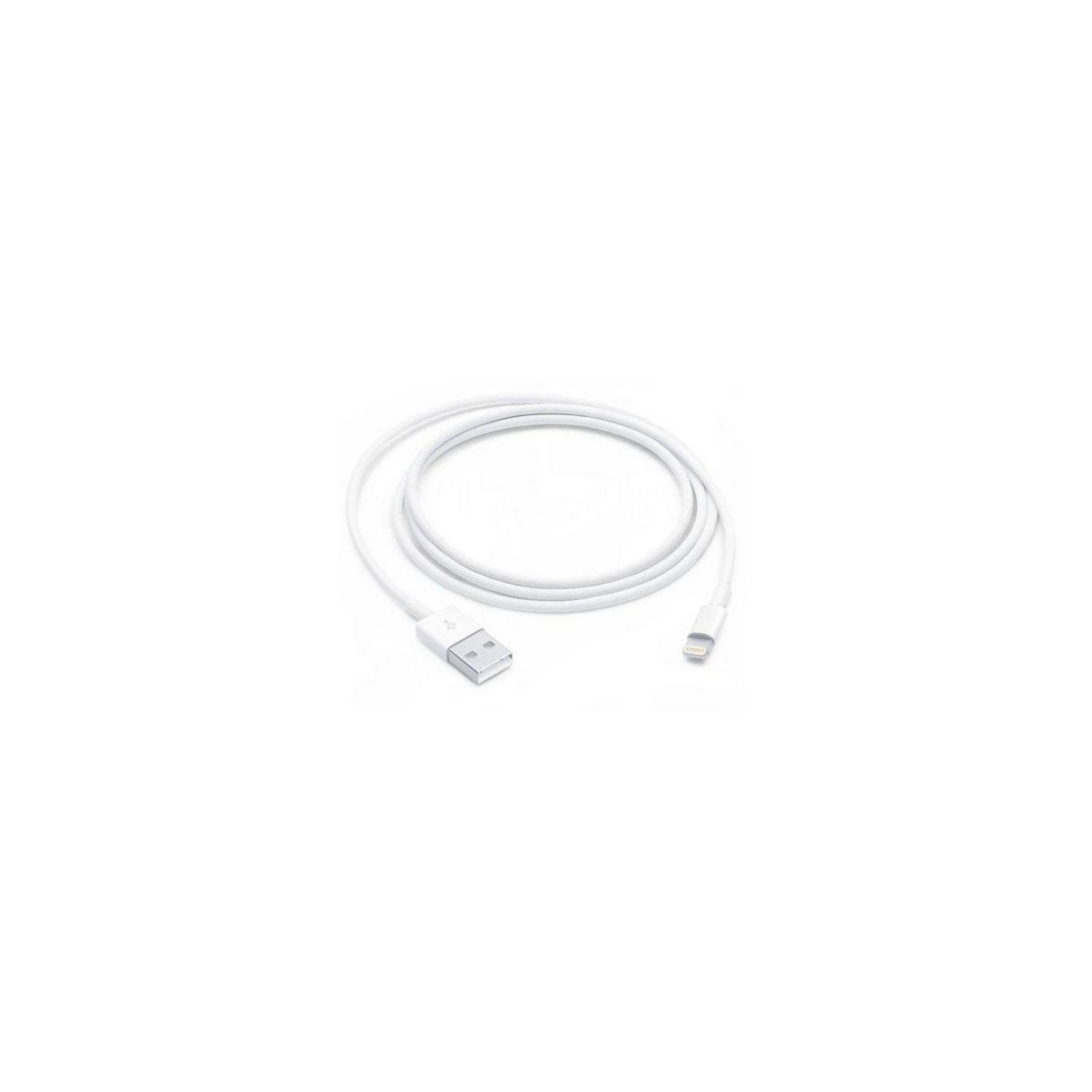 APPLE Câble USB-A vers Lightning - Blanc