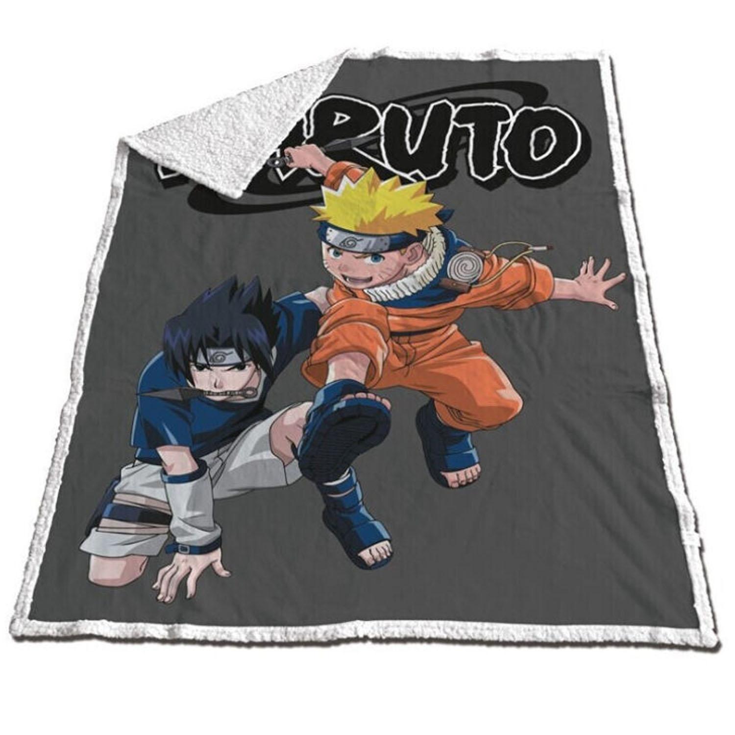 Plaid Sherpa Naruto & Sasuke