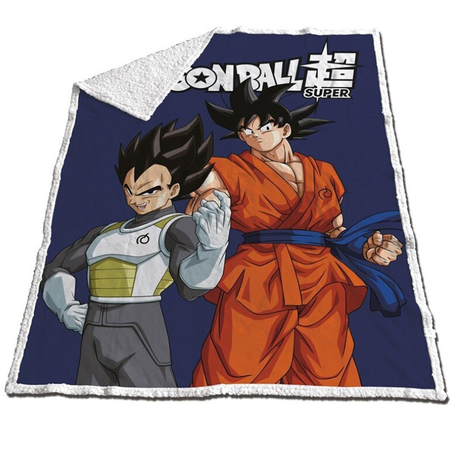 Plaid Sherpa Sangoku & Vegeta - Dragon Ball Super