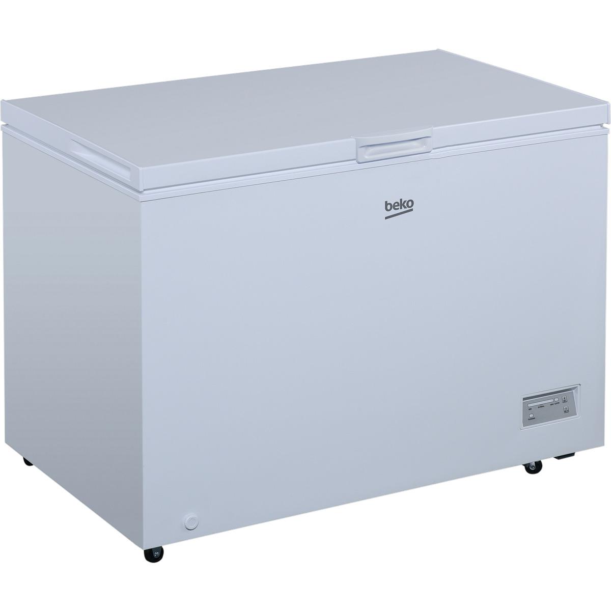 Voir la diapositive 3 : BEKO Congélateur coffre CF316EWN, 308 L, Froid statique, E