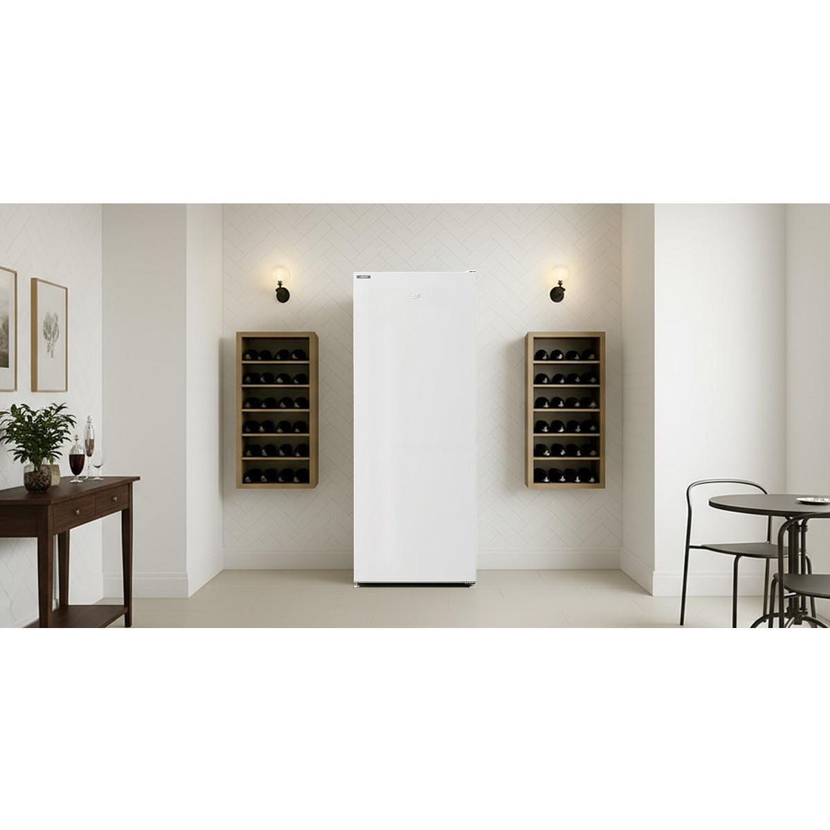 Voir la diapositive 7 : BEKO Congélateur armoire RFNM200T40WN, 177 L, Froid ventilé No Frost, E