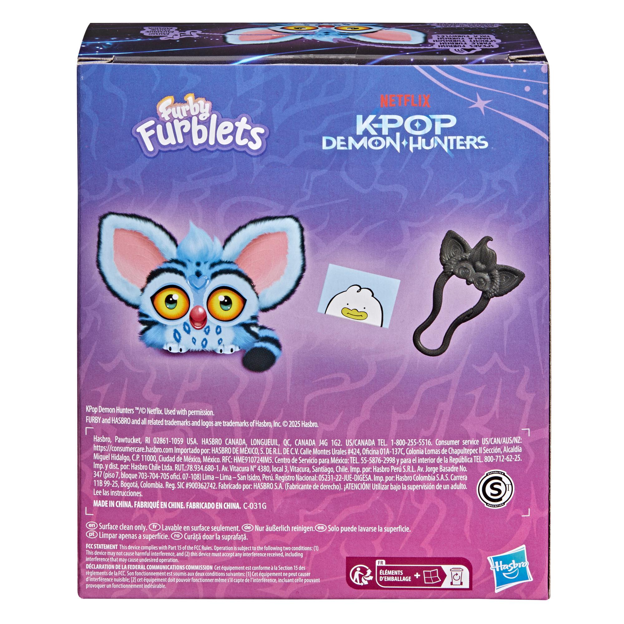Voir la diapositive 3 : HASBRO Furby Furblets KPop Demon Hunters - Derpy le tigre