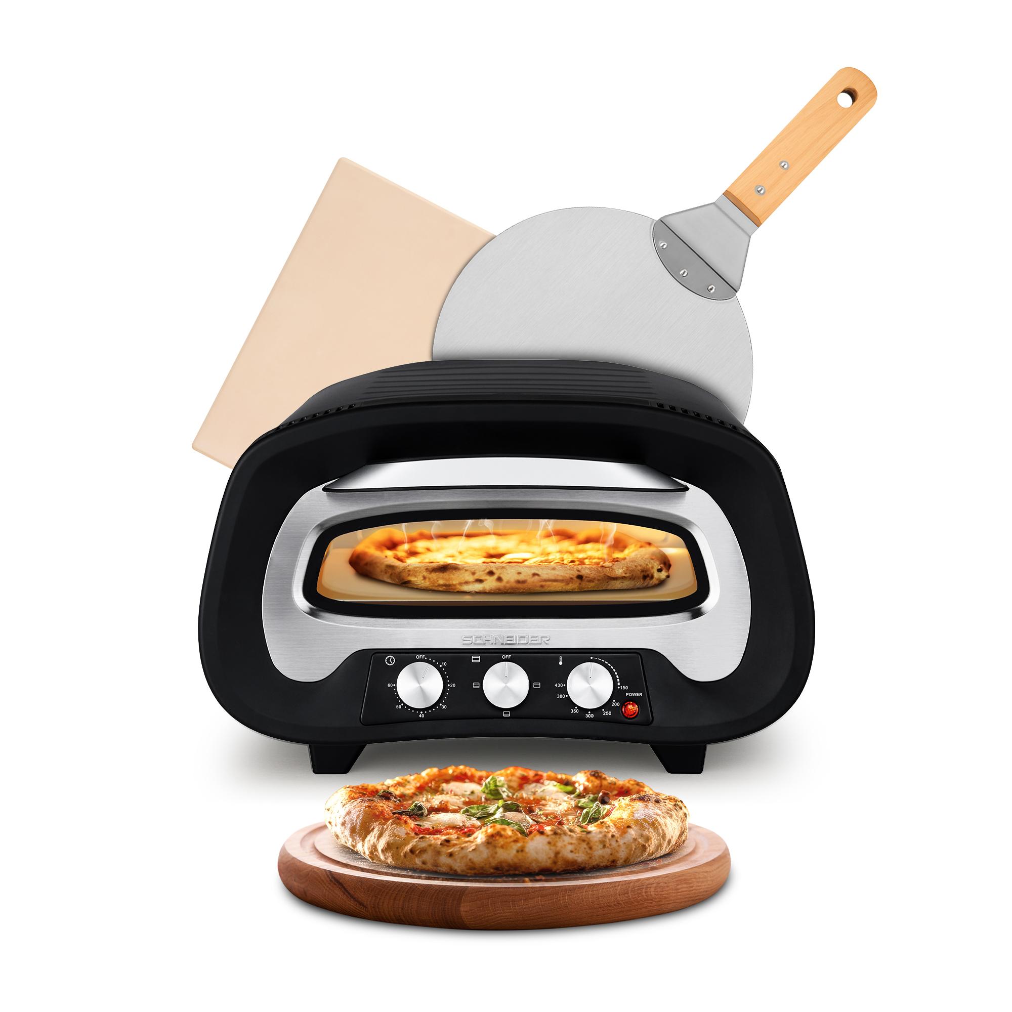 SCHNEIDER Four à pizza cuisson express SERIE Z - Noir
