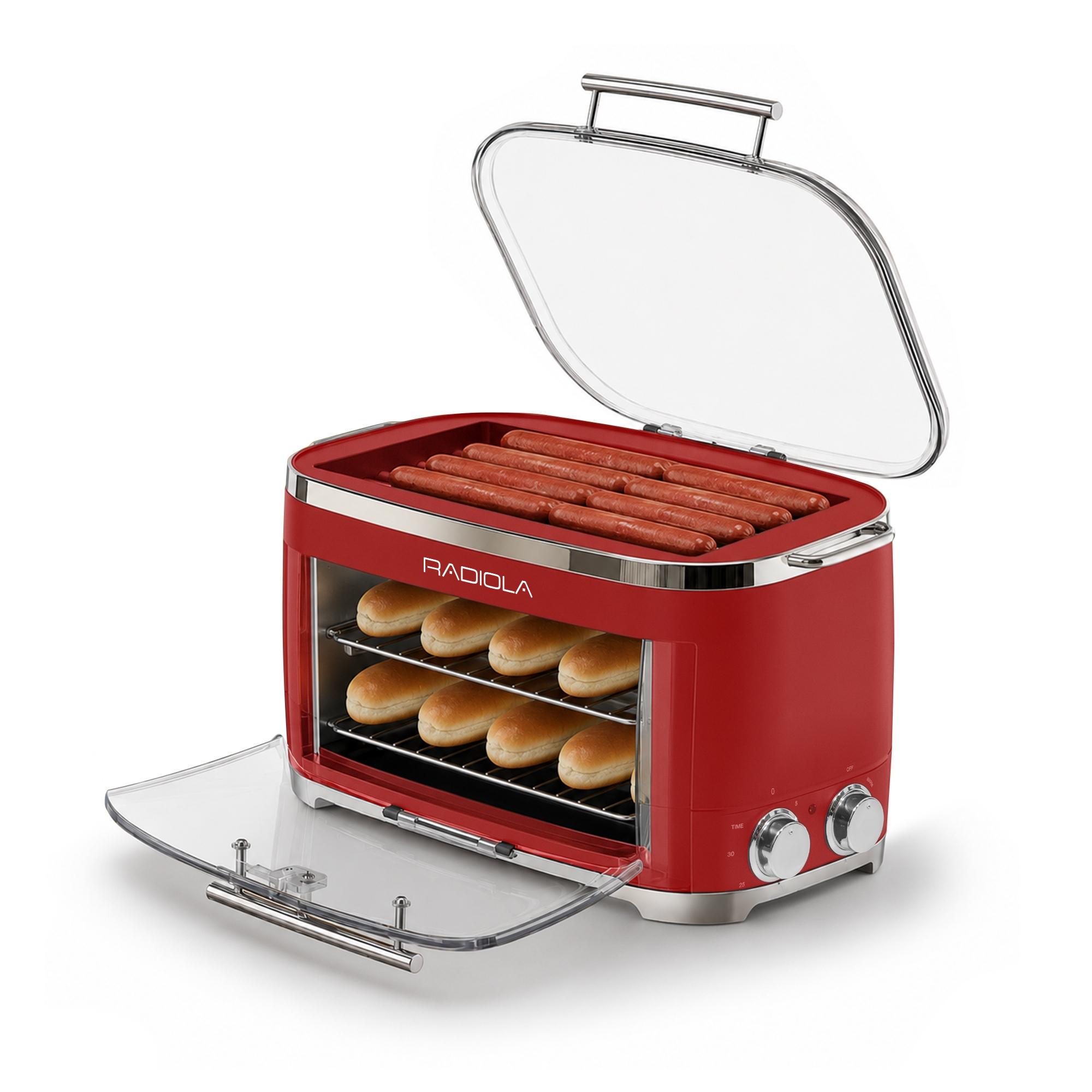 Voir la diapositive 1 : RADIOLA Machine à Hot Dog - Rouge