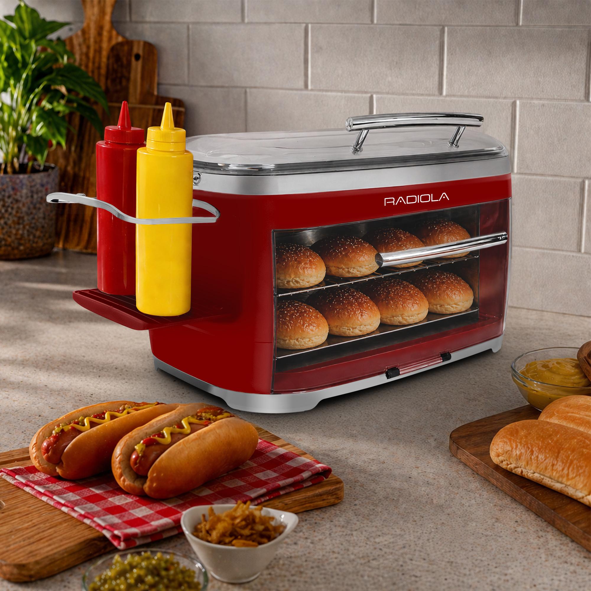 Voir la diapositive 10 : RADIOLA Machine à Hot Dog - Rouge