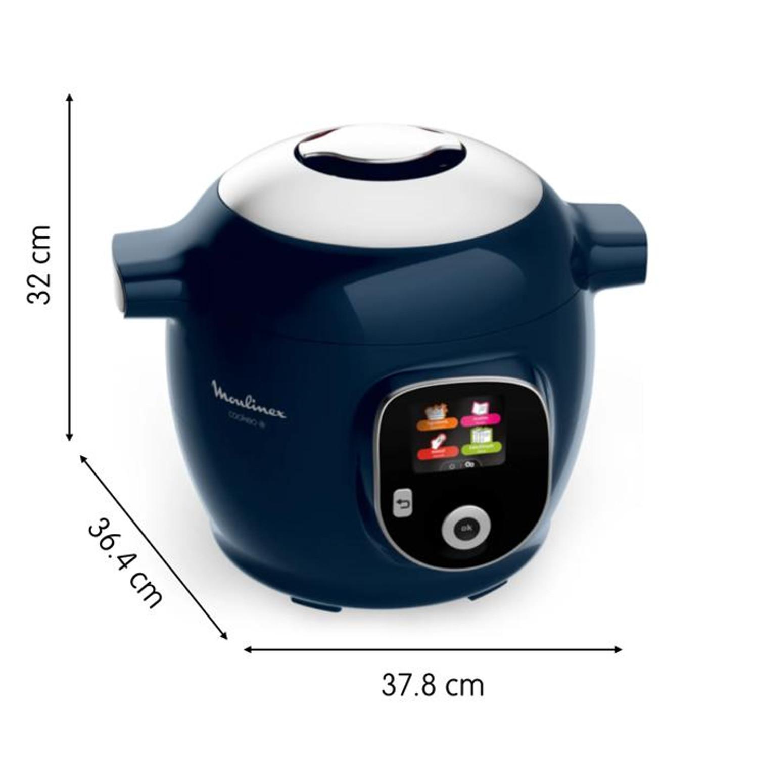 Voir la diapositive 6 : MOULINEX Multicuiseur intelligent cookeo YY5960FB - Bleu