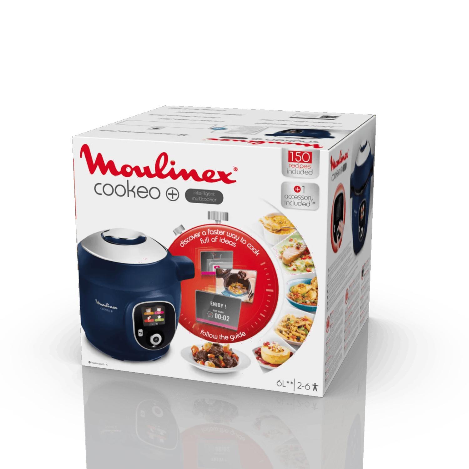 Voir la diapositive 7 : MOULINEX Multicuiseur intelligent cookeo YY5960FB - Bleu