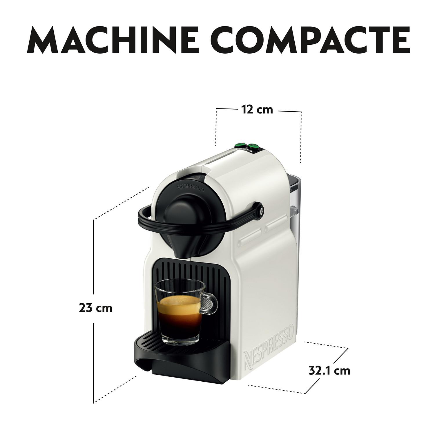 Voir la diapositive 5 : KRUPS Machine à café Nespresso Inissia YY5972FD - Blanc