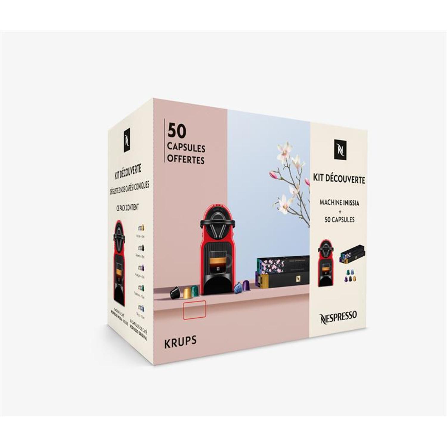 Voir la diapositive 7 : KRUPS Machine à café Nespresso Inissia YY5972FD - Blanc