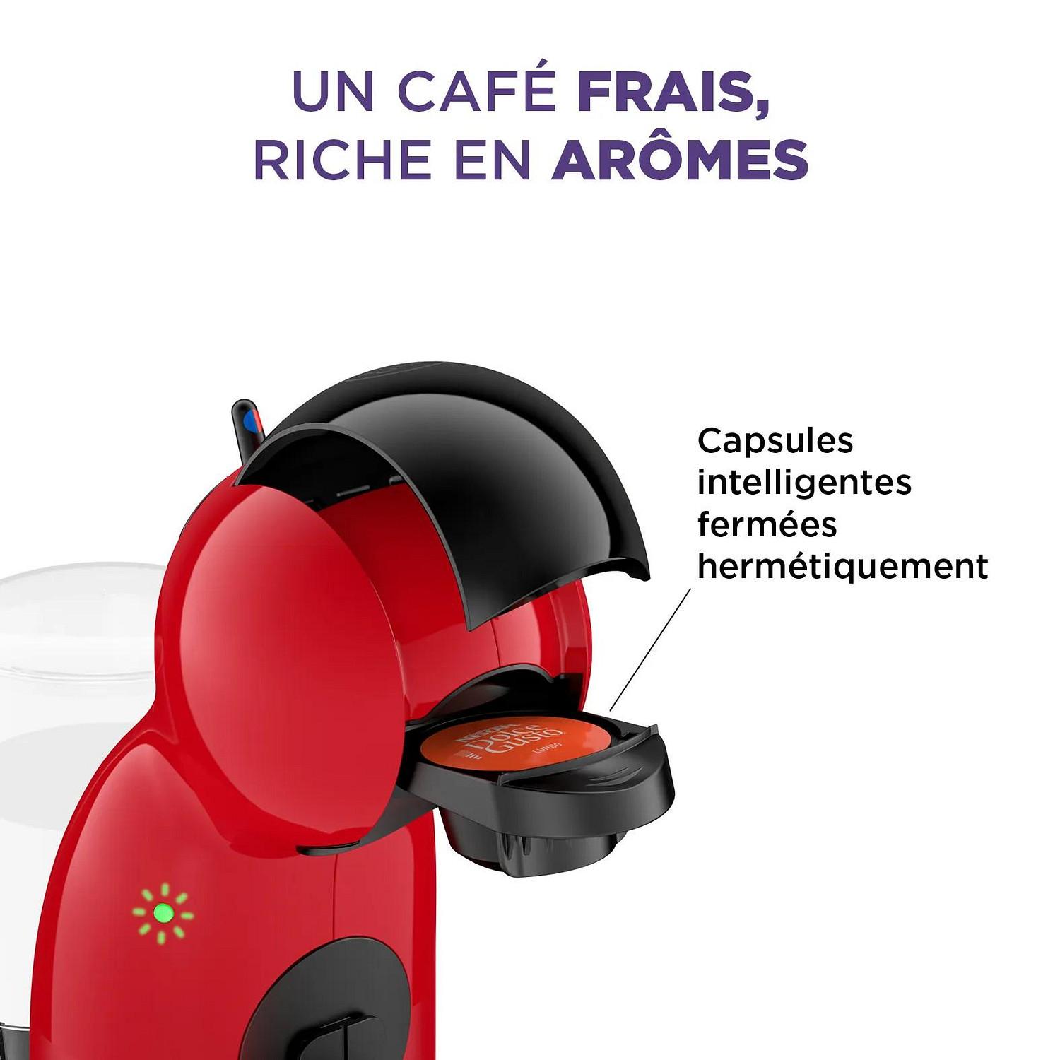 Voir la diapositive 4 : KRUPS Machine expresso Nescafé Dolce Gusto YY5971FD - Rouge