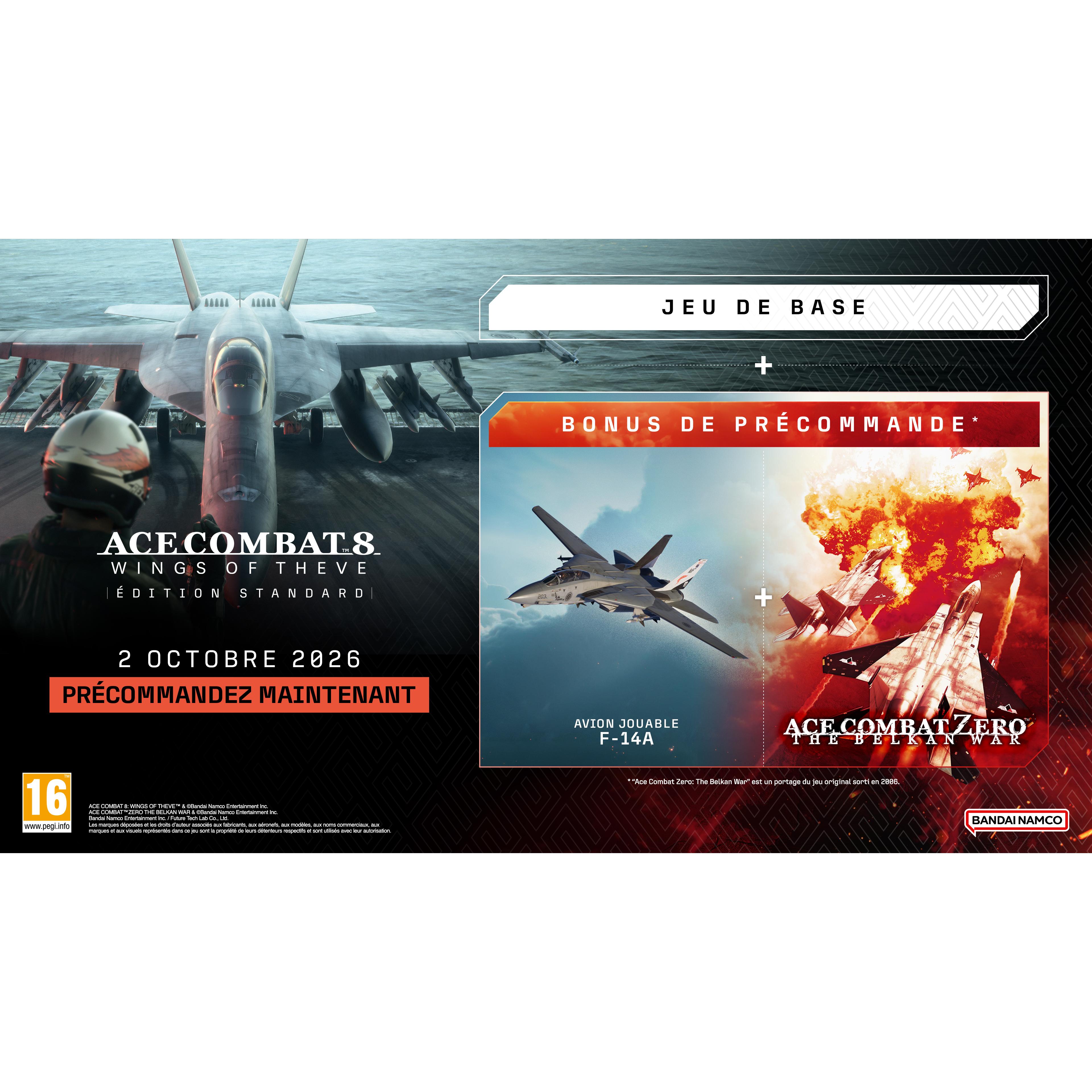 Voir la diapositive 6 : Ace Combat 8 Wings Of Theve PS5