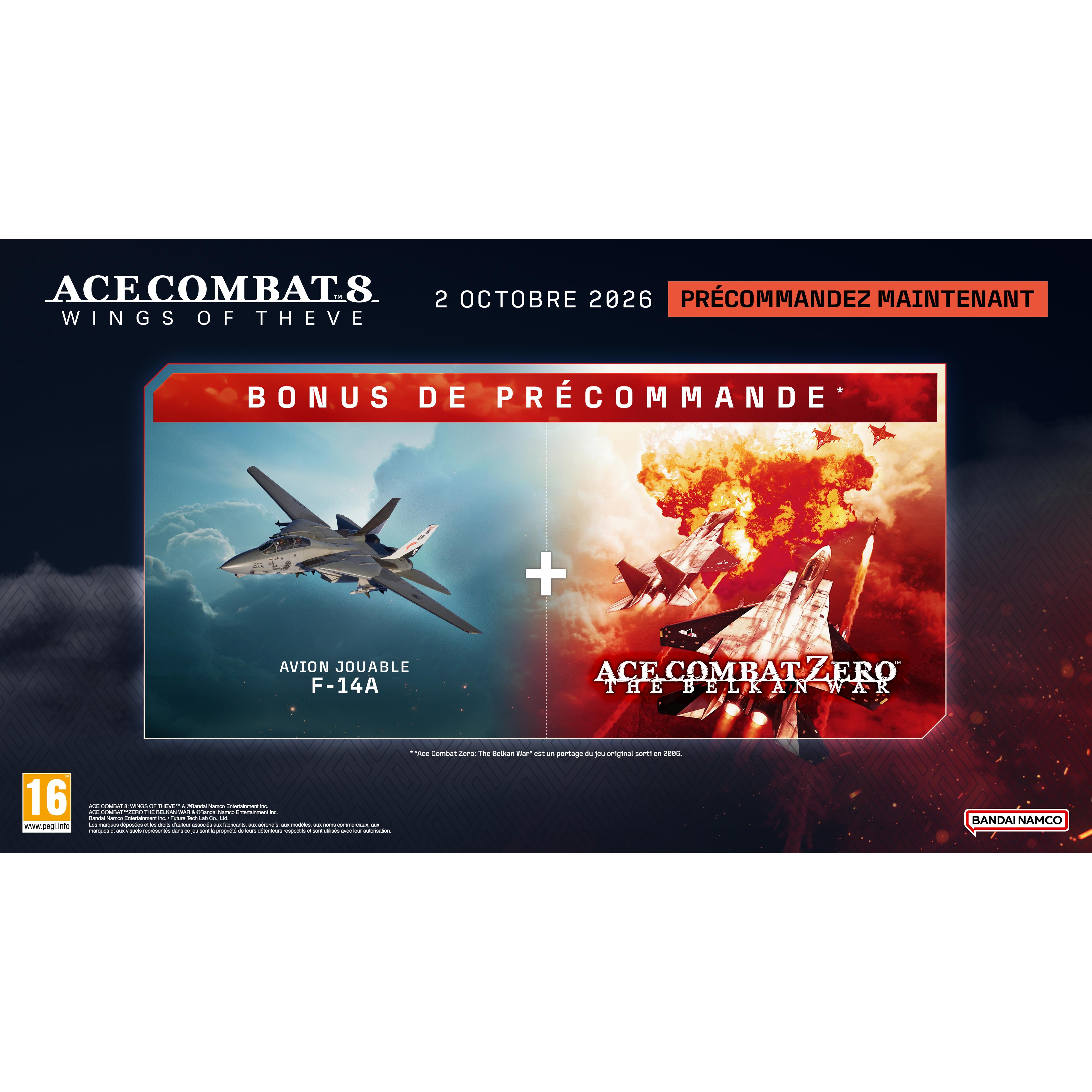 Voir la diapositive 7 : Ace Combat 8 Wings Of Theve PS5