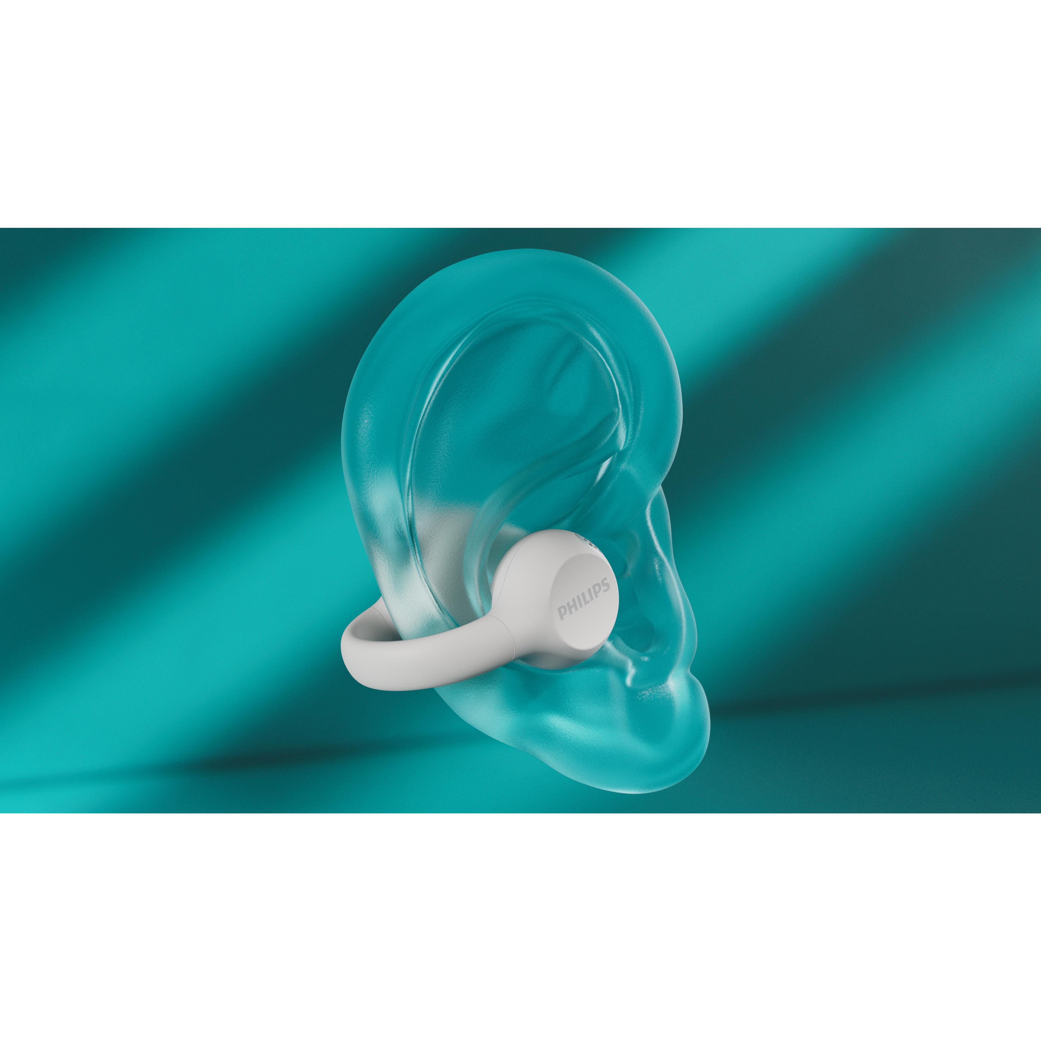 Voir la diapositive 7 : PHILIPS Écouteur TAQ2000WT TWS - Blanc