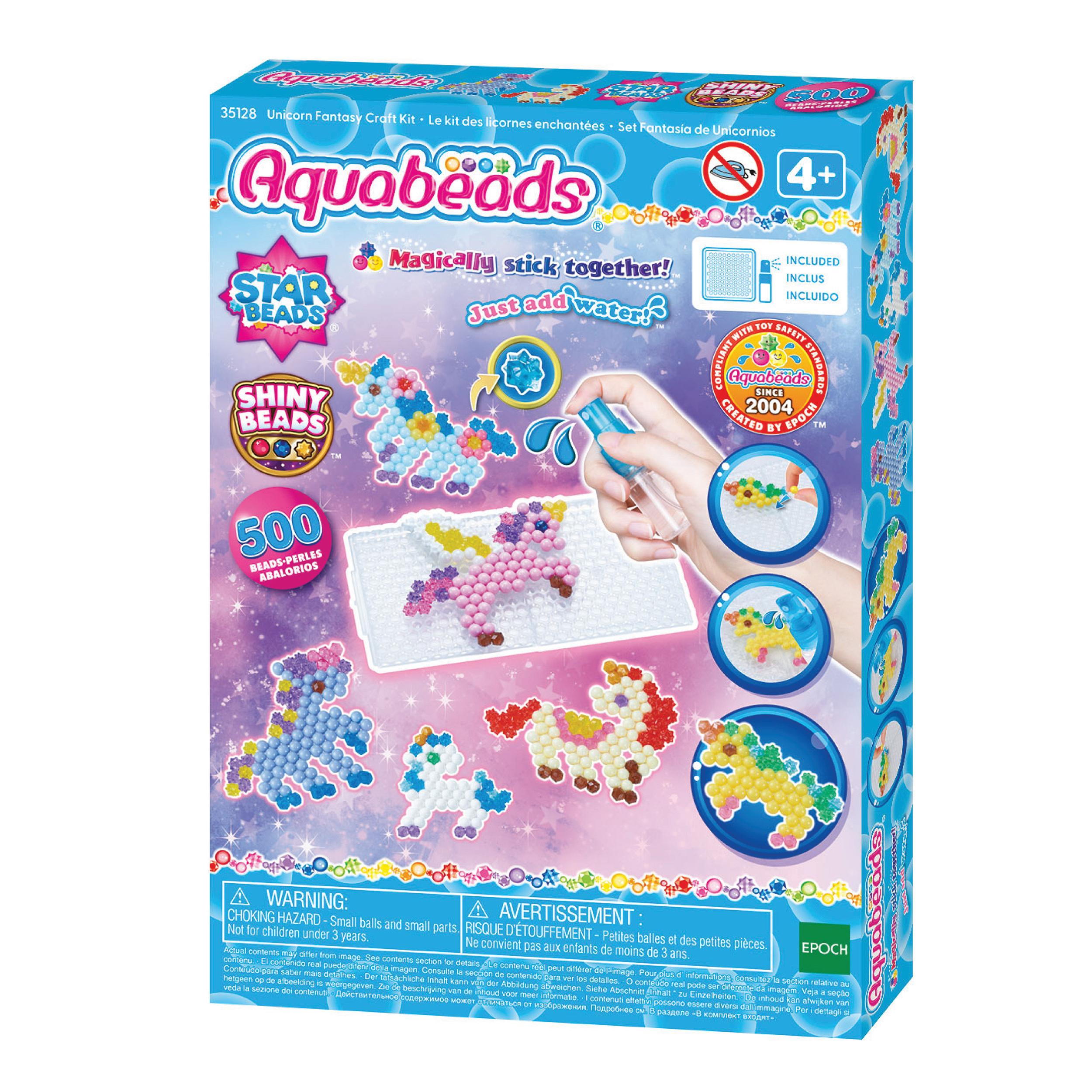 Voir la diapositive 2 : EPOCH D'ENFANCE Kit des amies Licorne Aquabeads