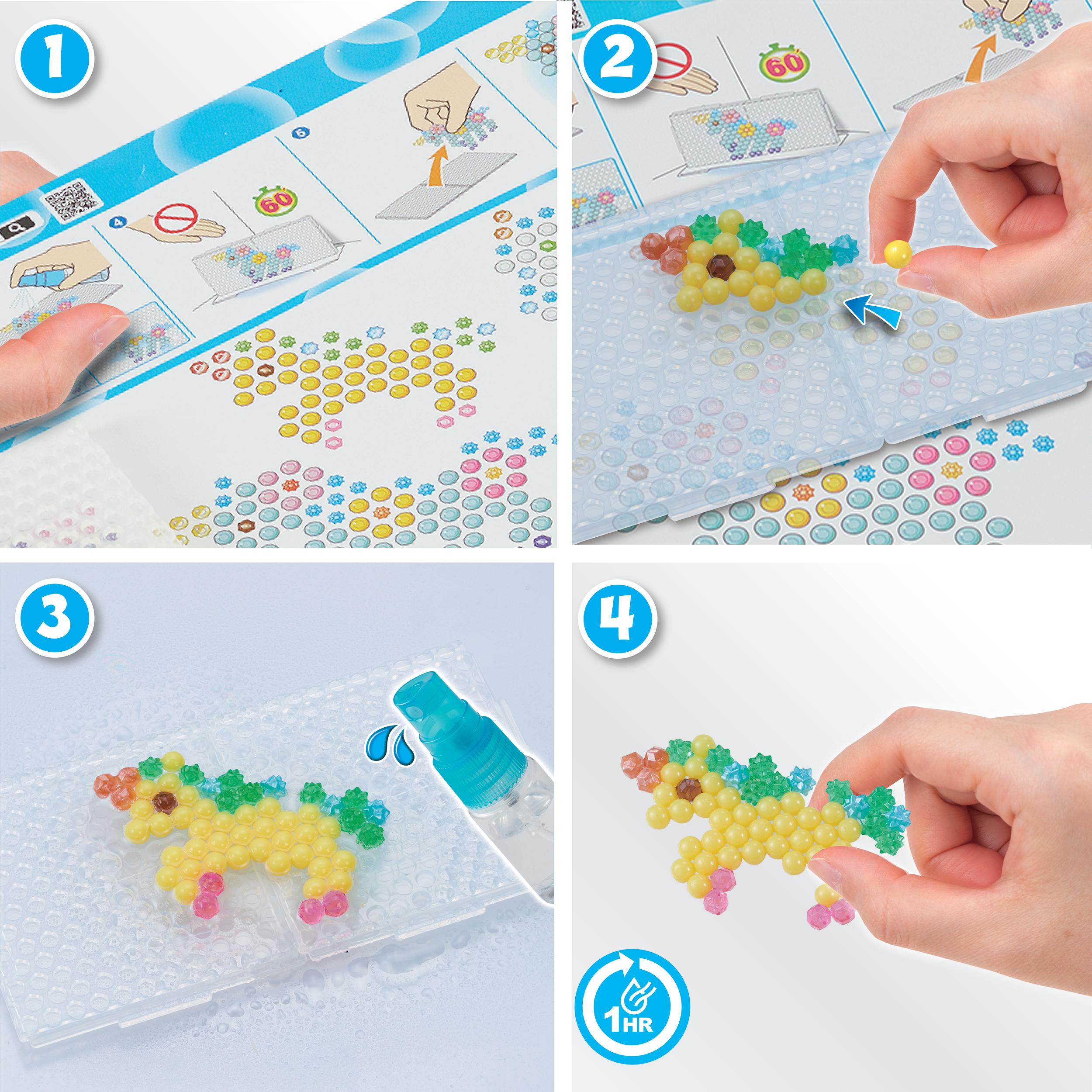Voir la diapositive 6 : EPOCH D'ENFANCE Kit des amies Licorne Aquabeads