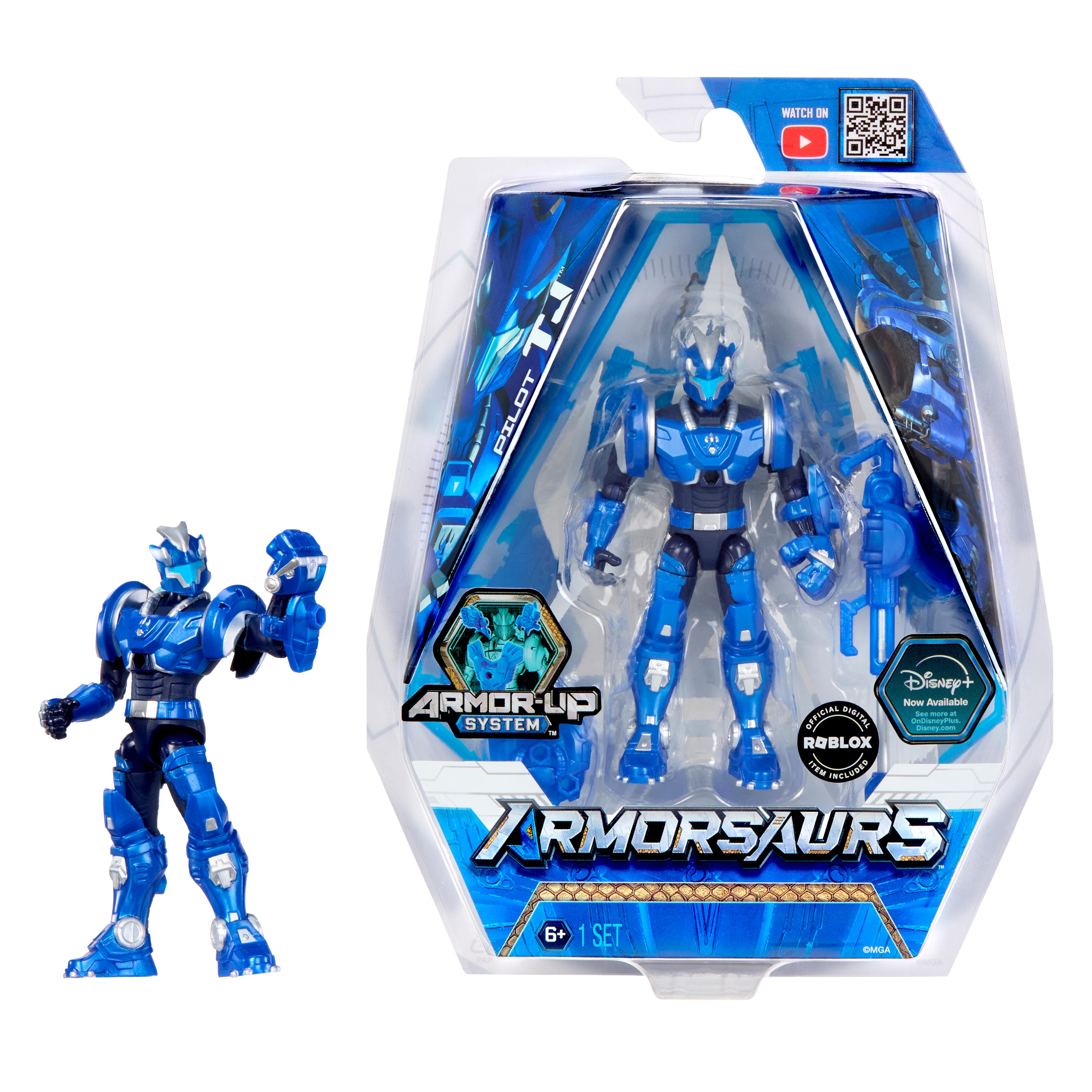 MGA Armorsaurs Triceratops Pilot TJ