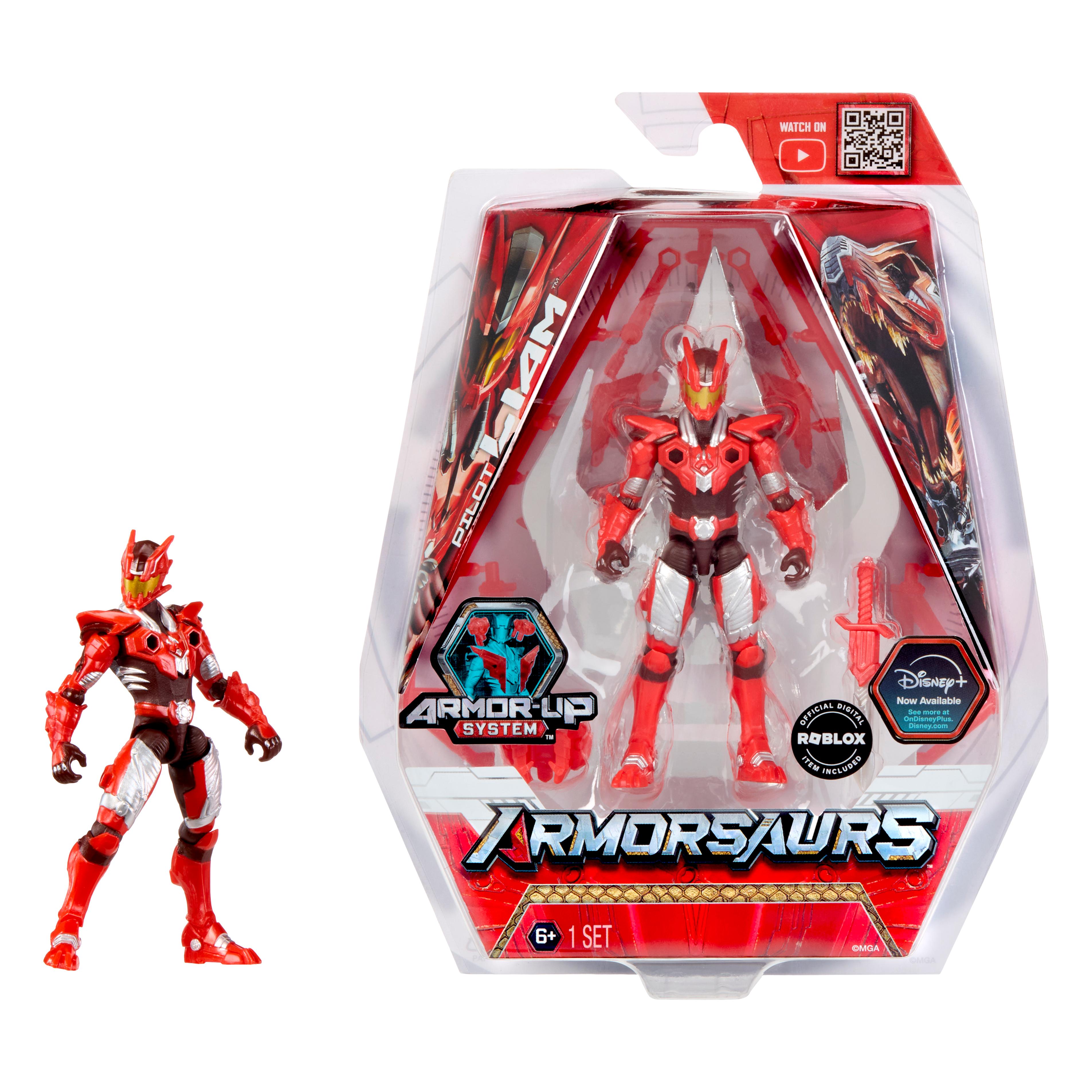 MGA Armorsaurs Figurine T - REX Pilot Liam Roberts