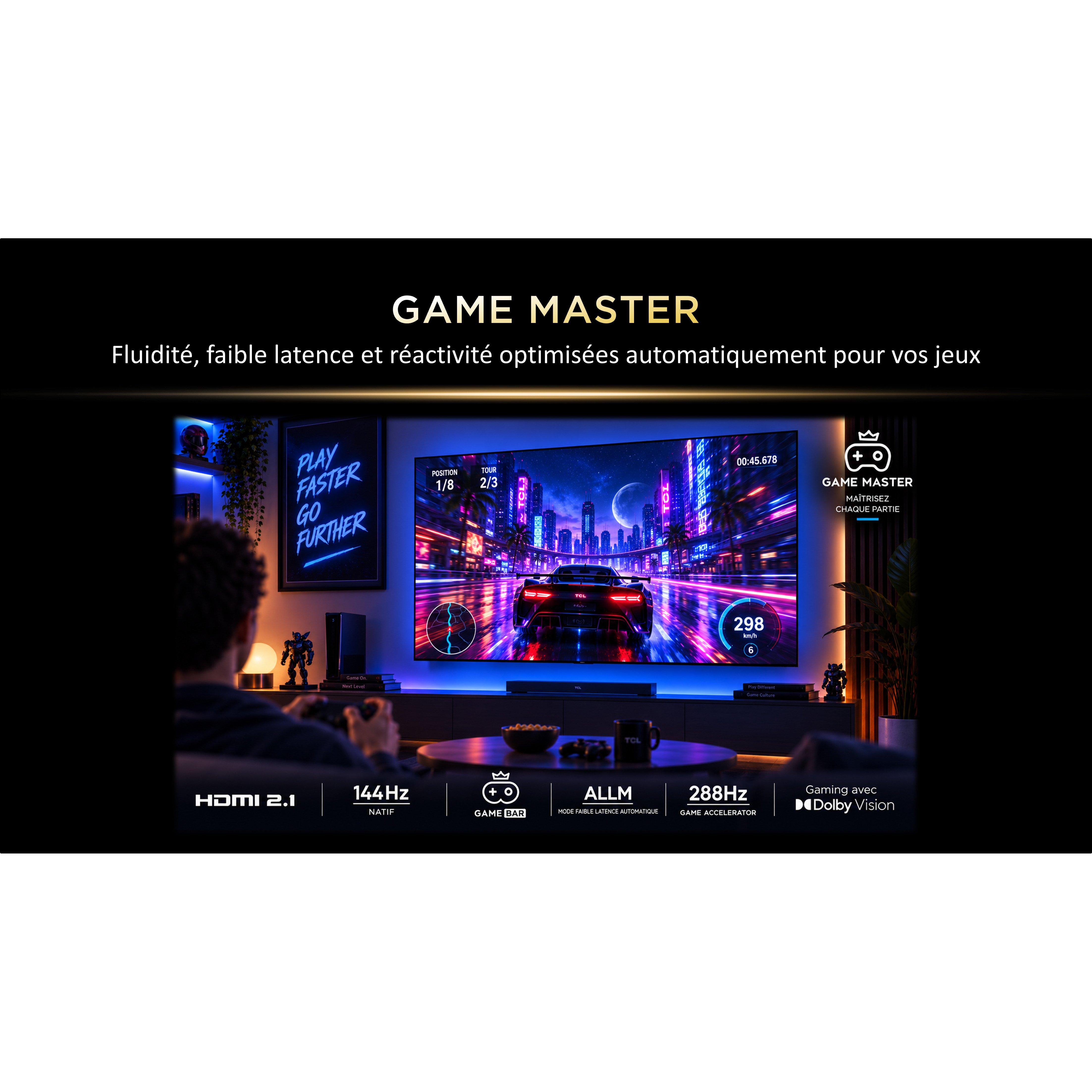 Voir la diapositive 15 : TCL TV QD Mini LED 75C6K PRO 2026