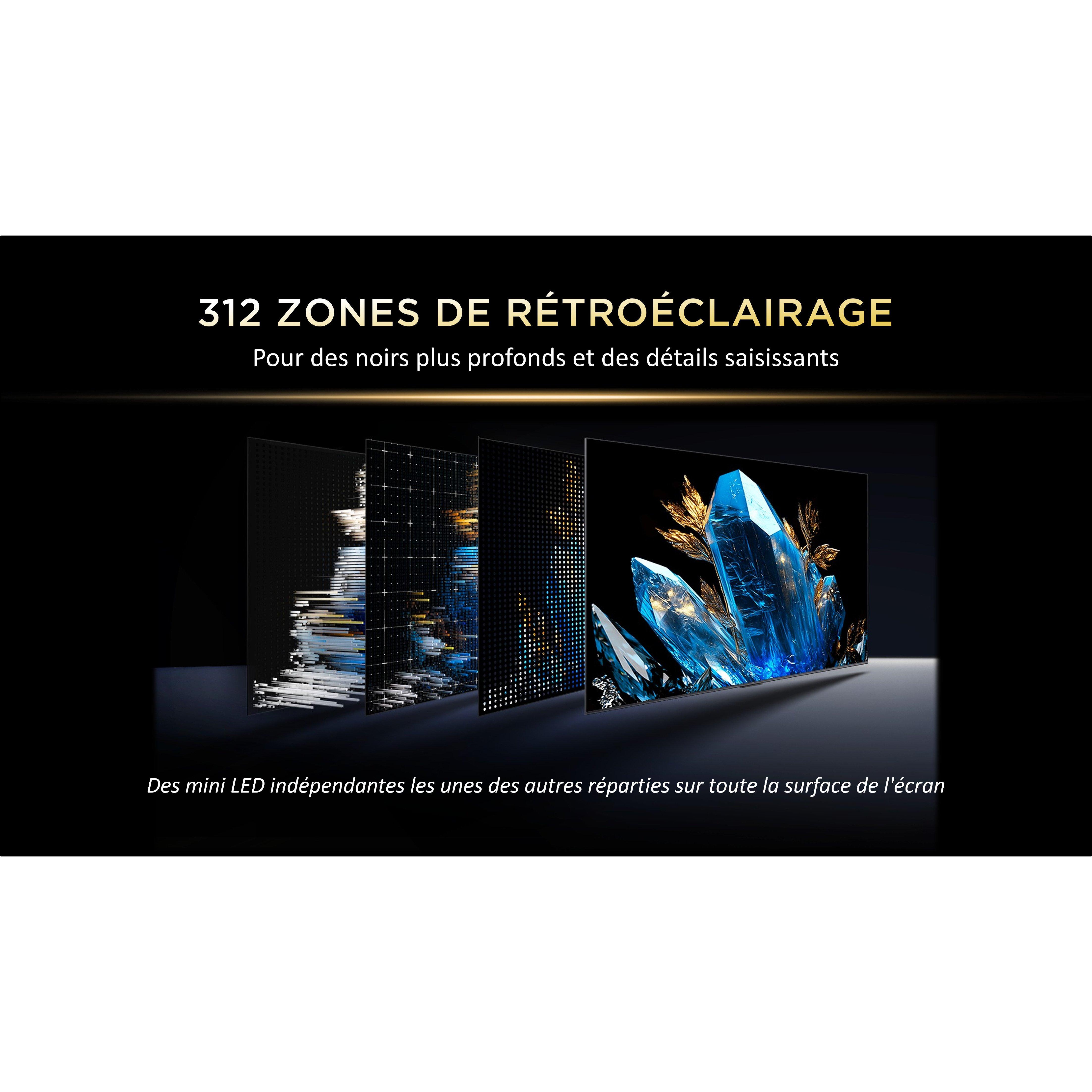 Voir la diapositive 6 : TCL TV QD Mini LED 75C6K PRO 2026