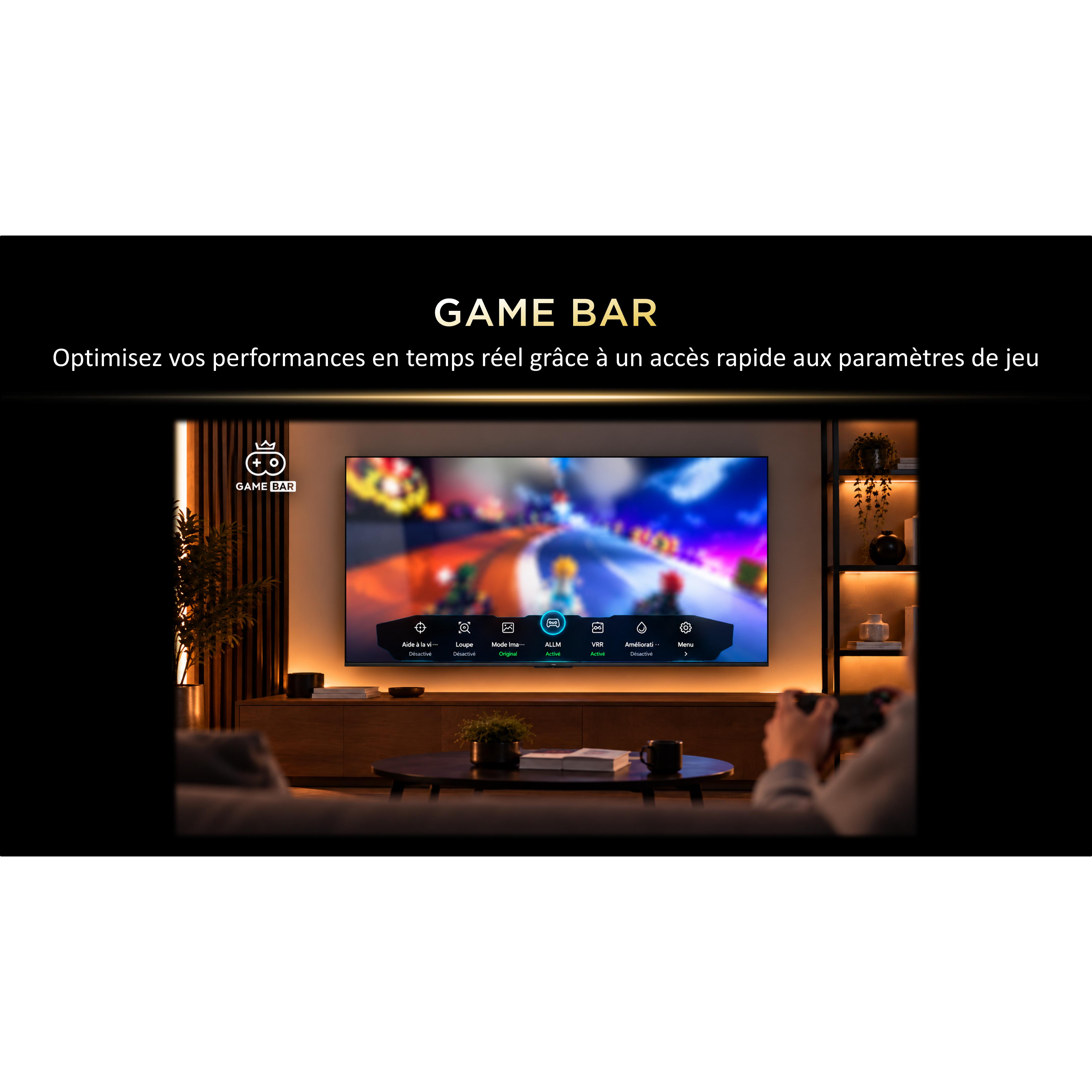 Voir la diapositive 18 : TCL TV QD MIni LED 65P8L 2026