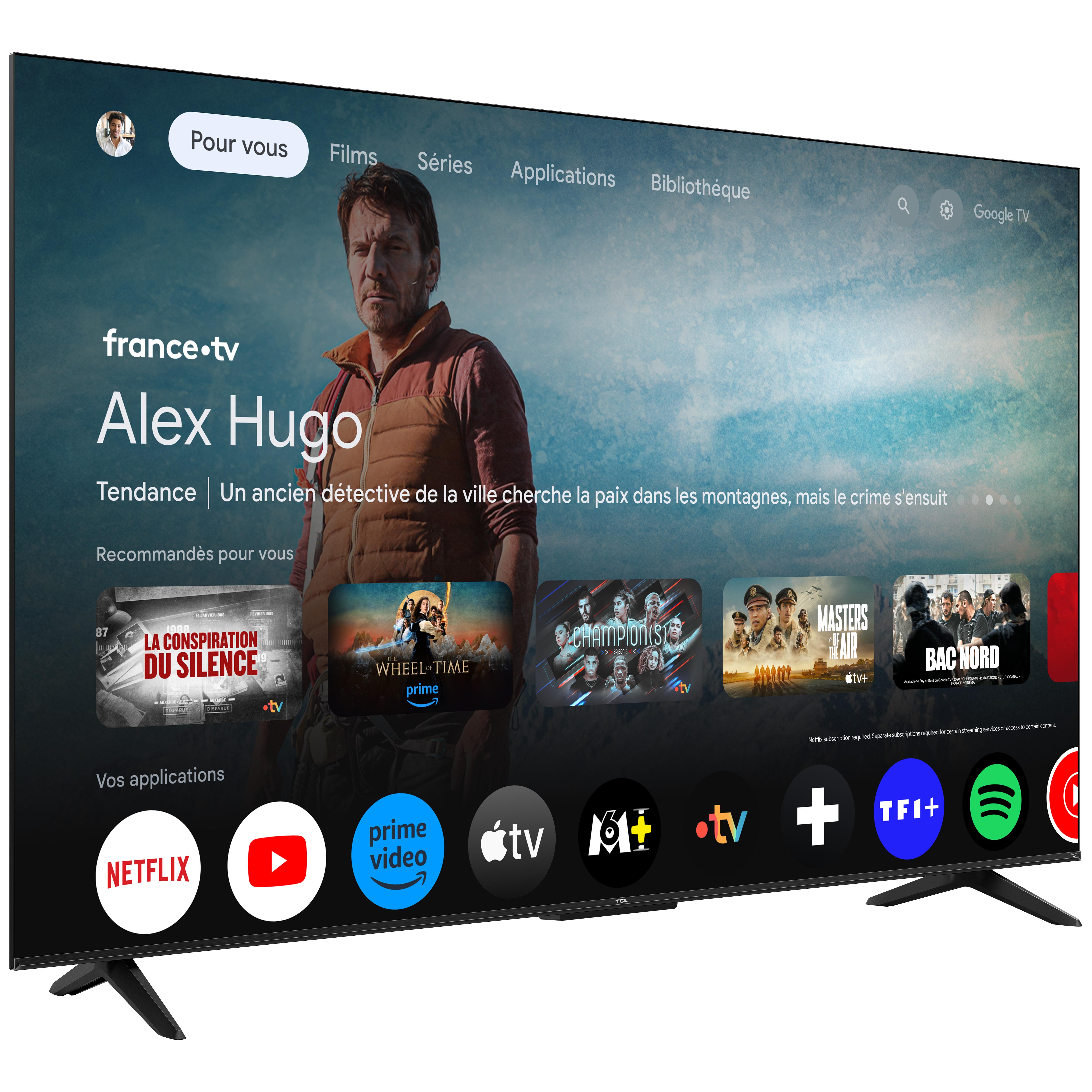 Voir la diapositive 3 : TCL TV QLED 55T69C 2026