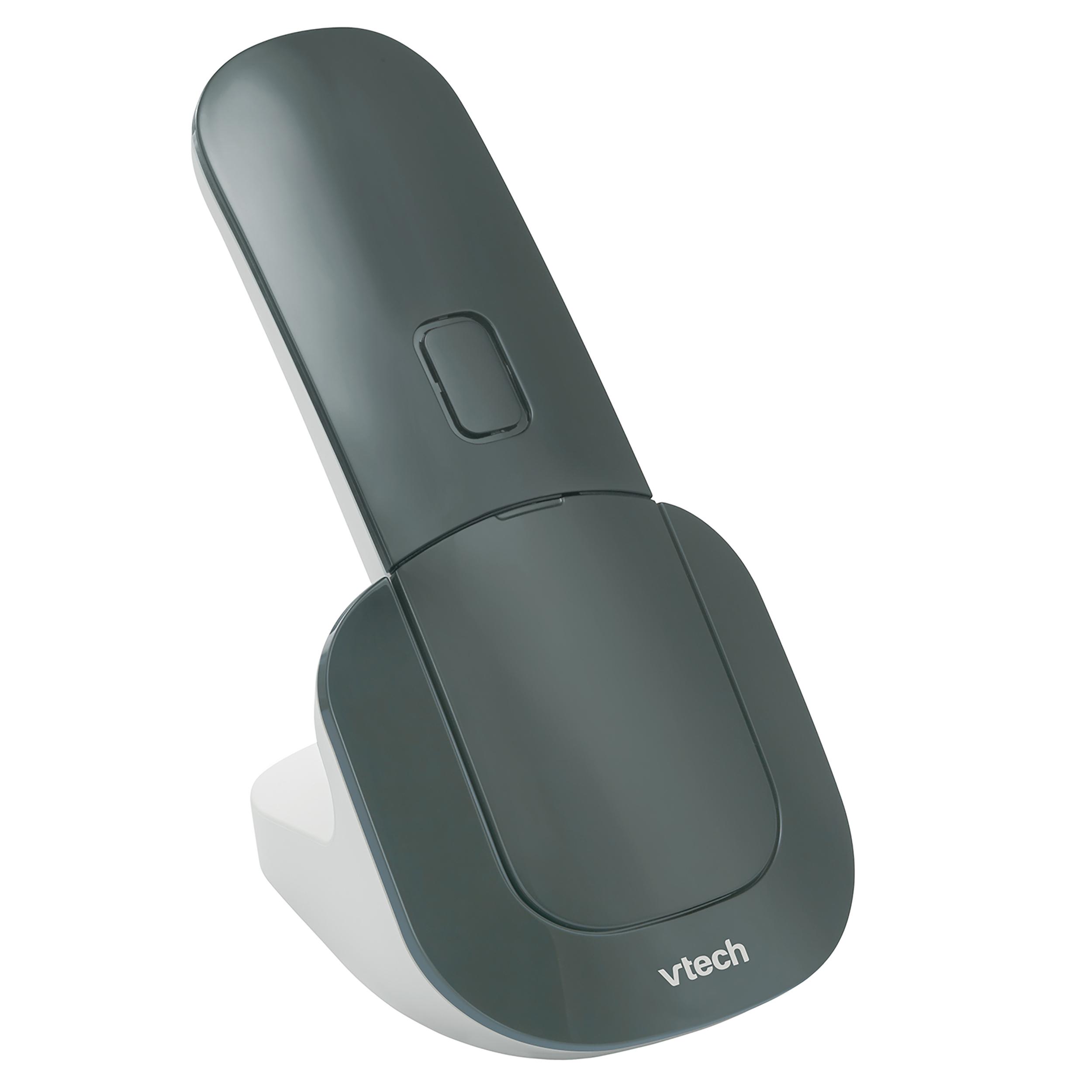 Voir la diapositive 3 : VTECH Téléphone CS1570 Solo Sans Fil+Répondeur - Blanc