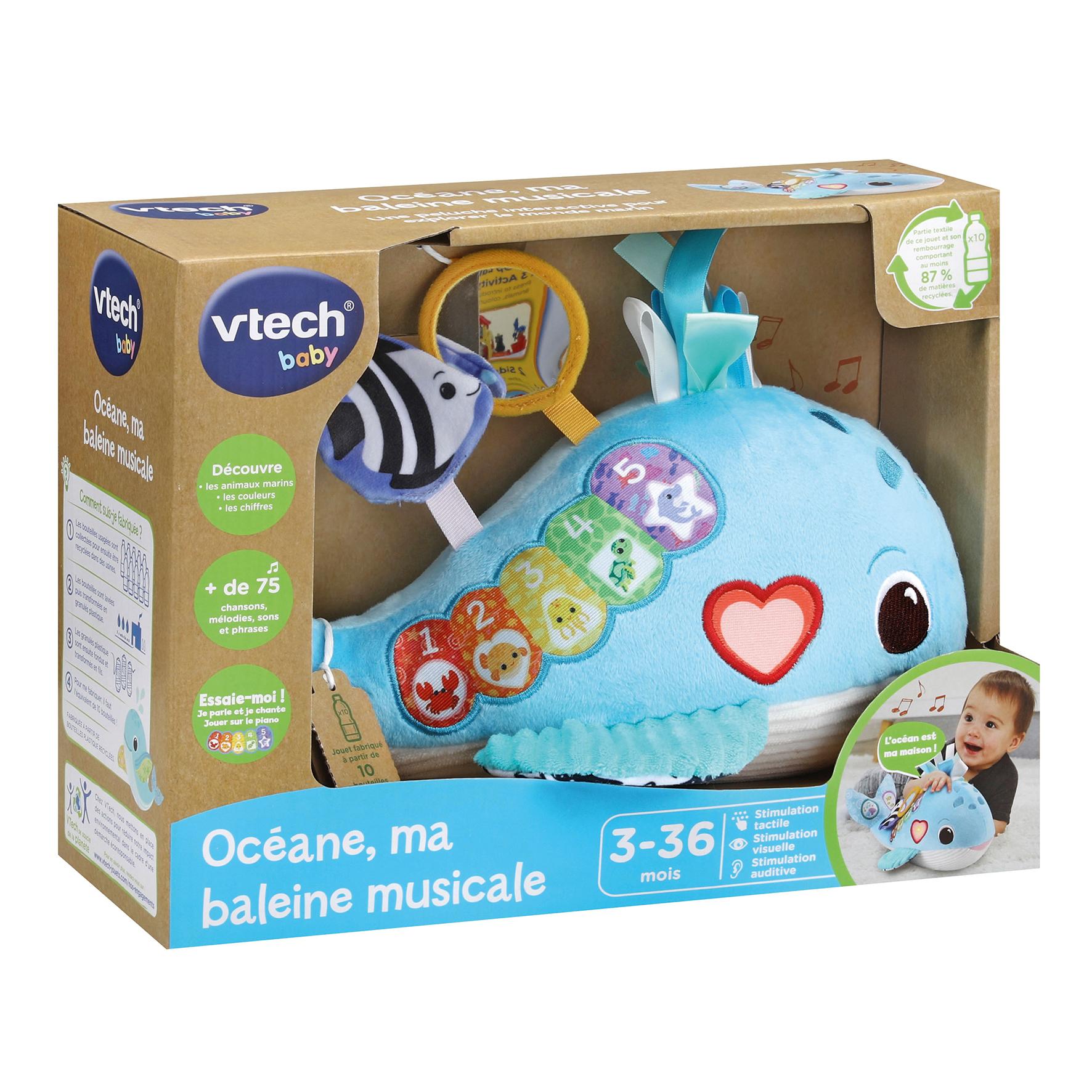 Voir la diapositive 6 : VTECH Peluche Océane ma baleine musicale