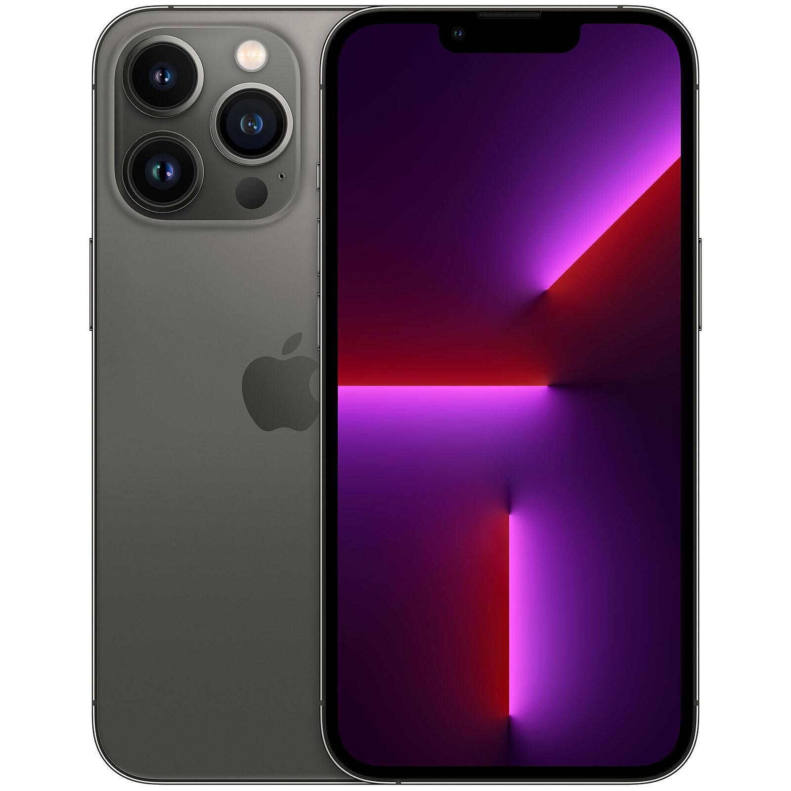 APPLE iPhone 13 Pro reconditionné 128Go - Lagoona - Grade A+ Batterie Neuve - Noir