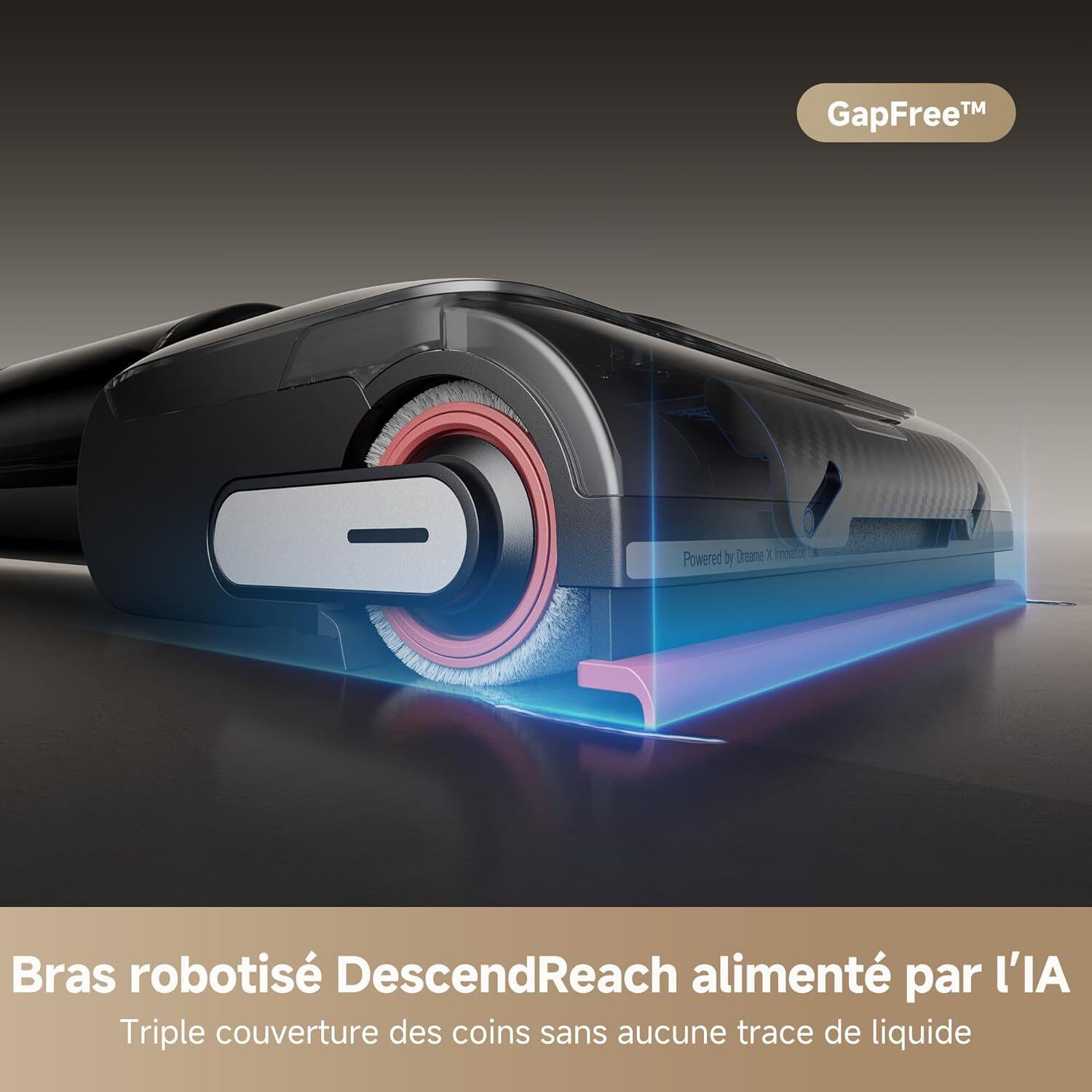 Voir la diapositive 12 : DREAME Aspirateur laveur H15 PRO - Noir