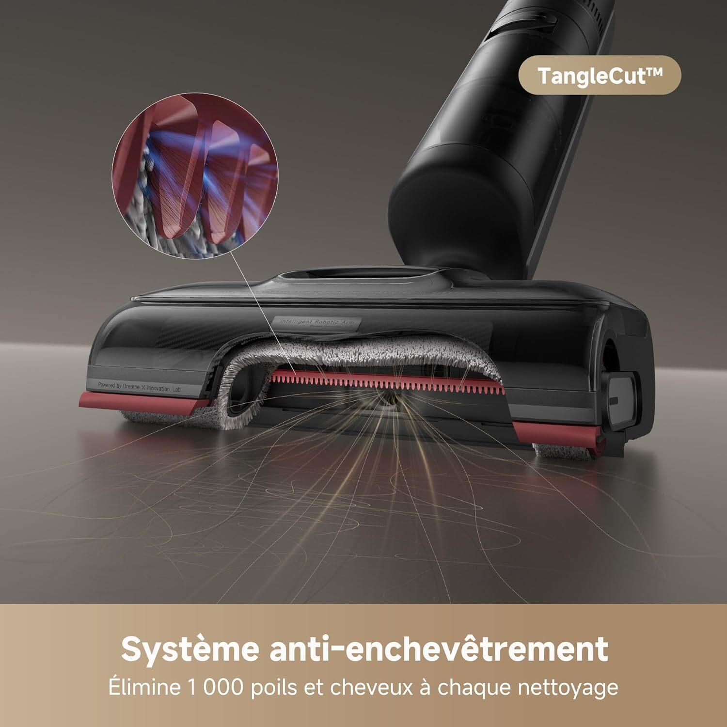 Voir la diapositive 7 : DREAME Aspirateur laveur H15 PRO - Noir