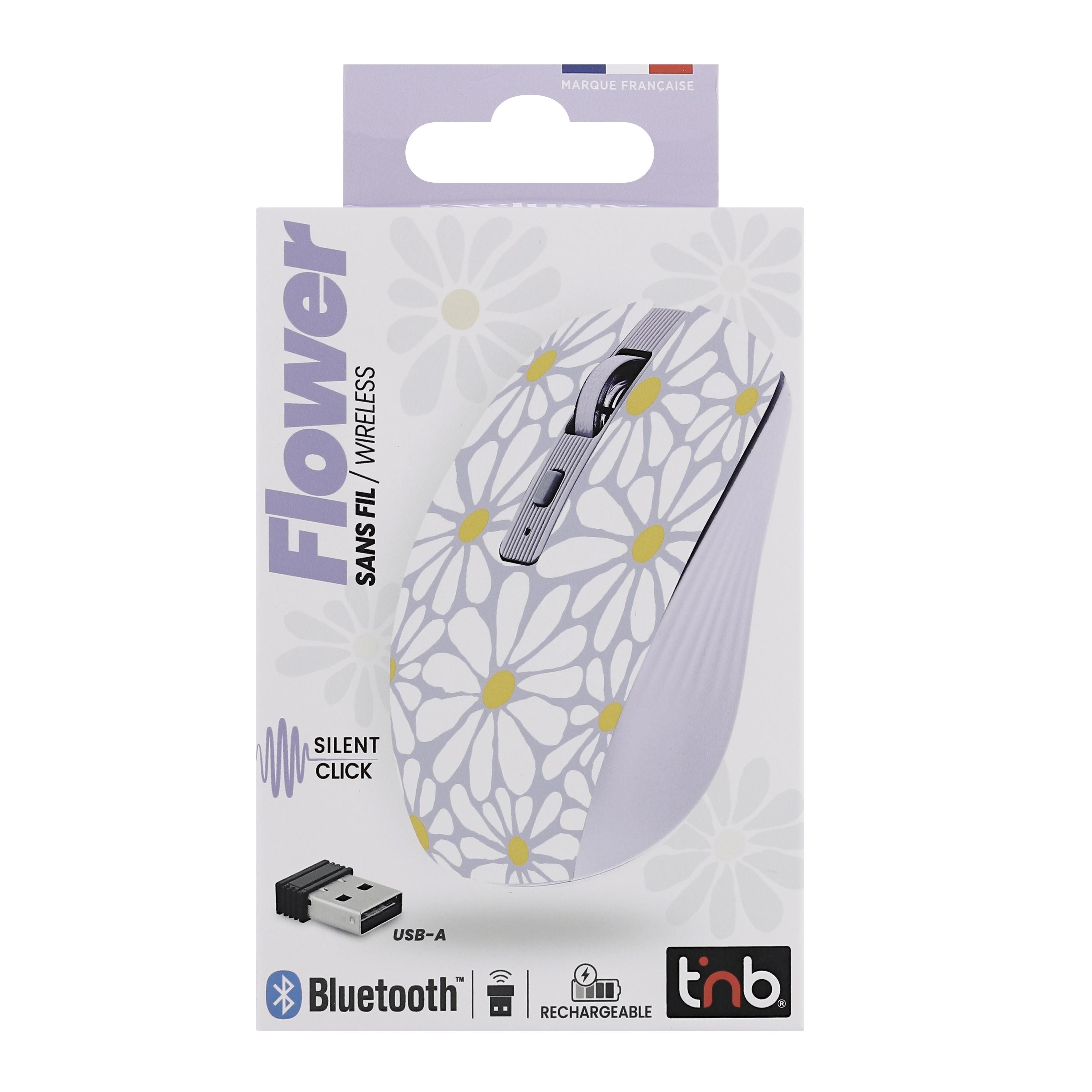 Voir la diapositive 12 : TNB Souris sans fil Flower