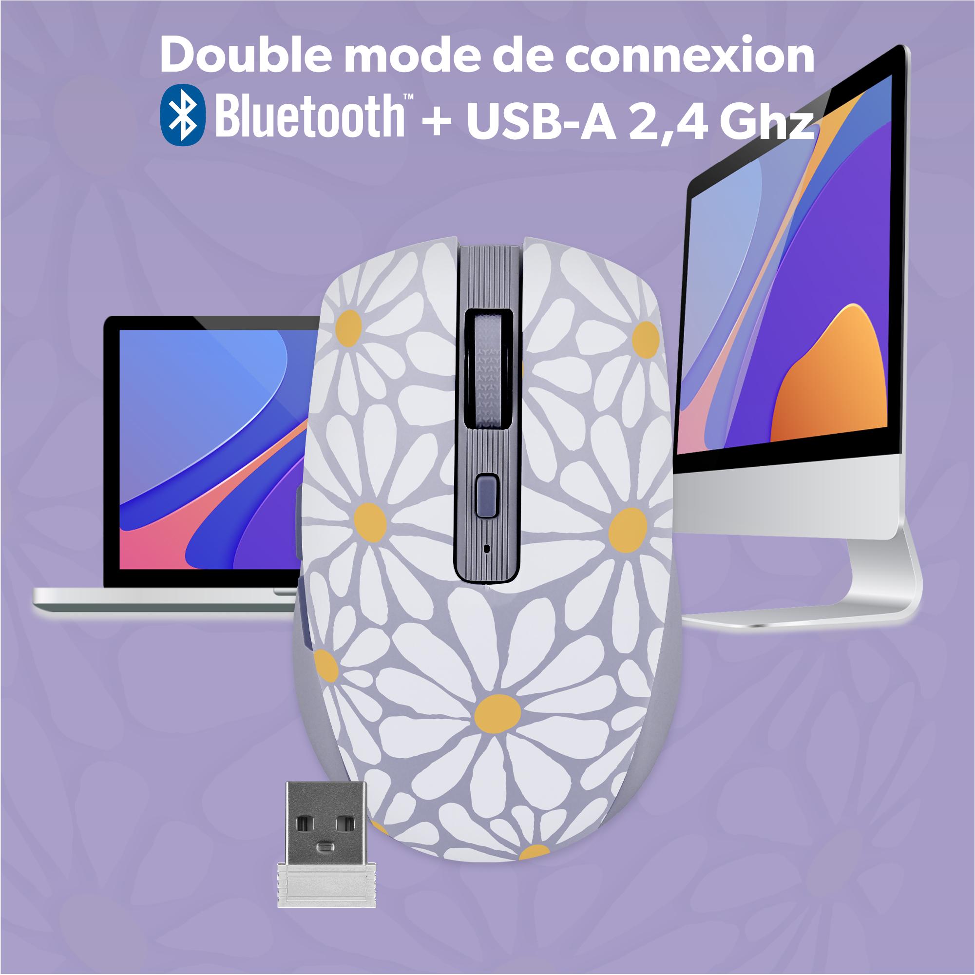Voir la diapositive 7 : TNB Souris sans fil Flower