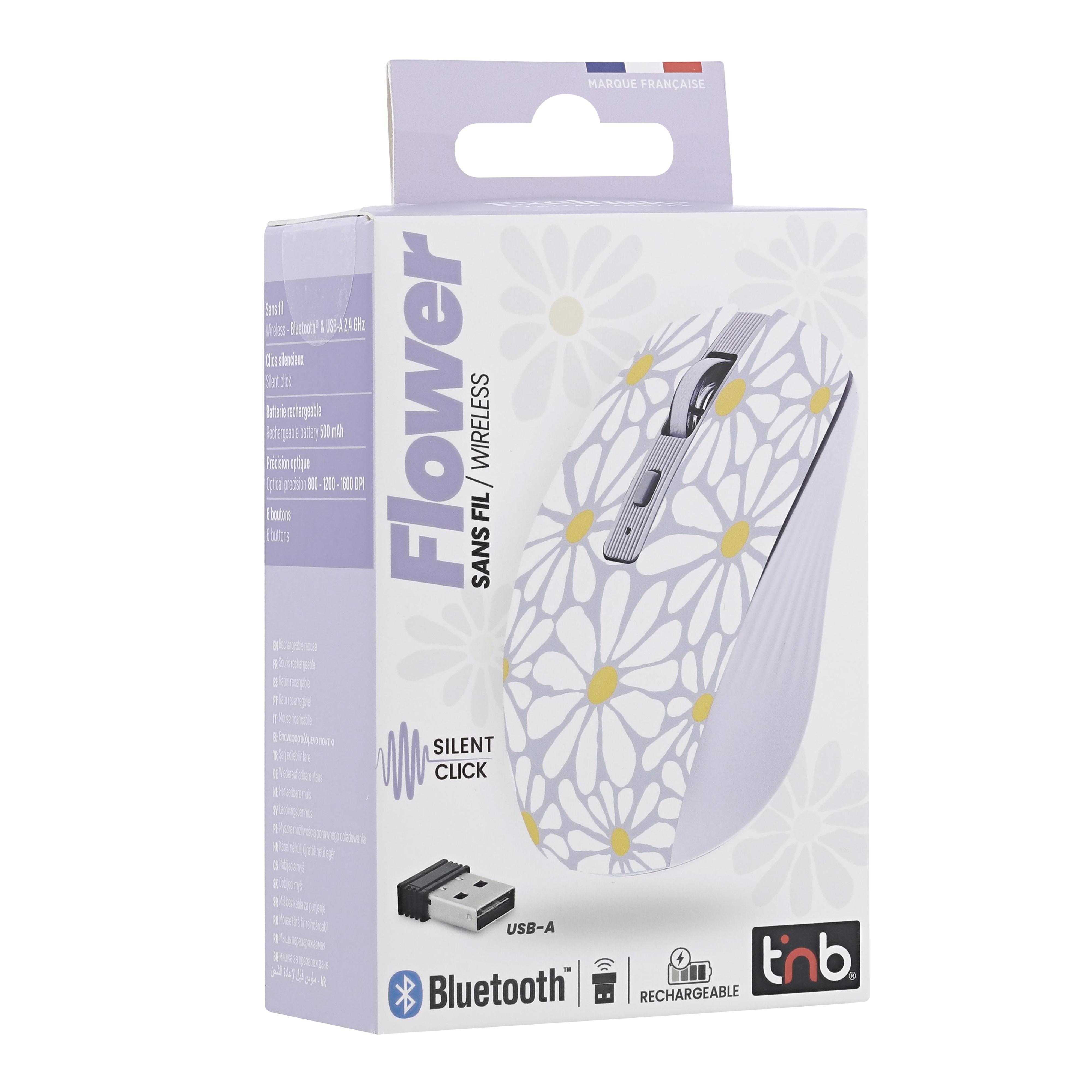 Voir la diapositive 11 : TNB Souris sans fil Flower