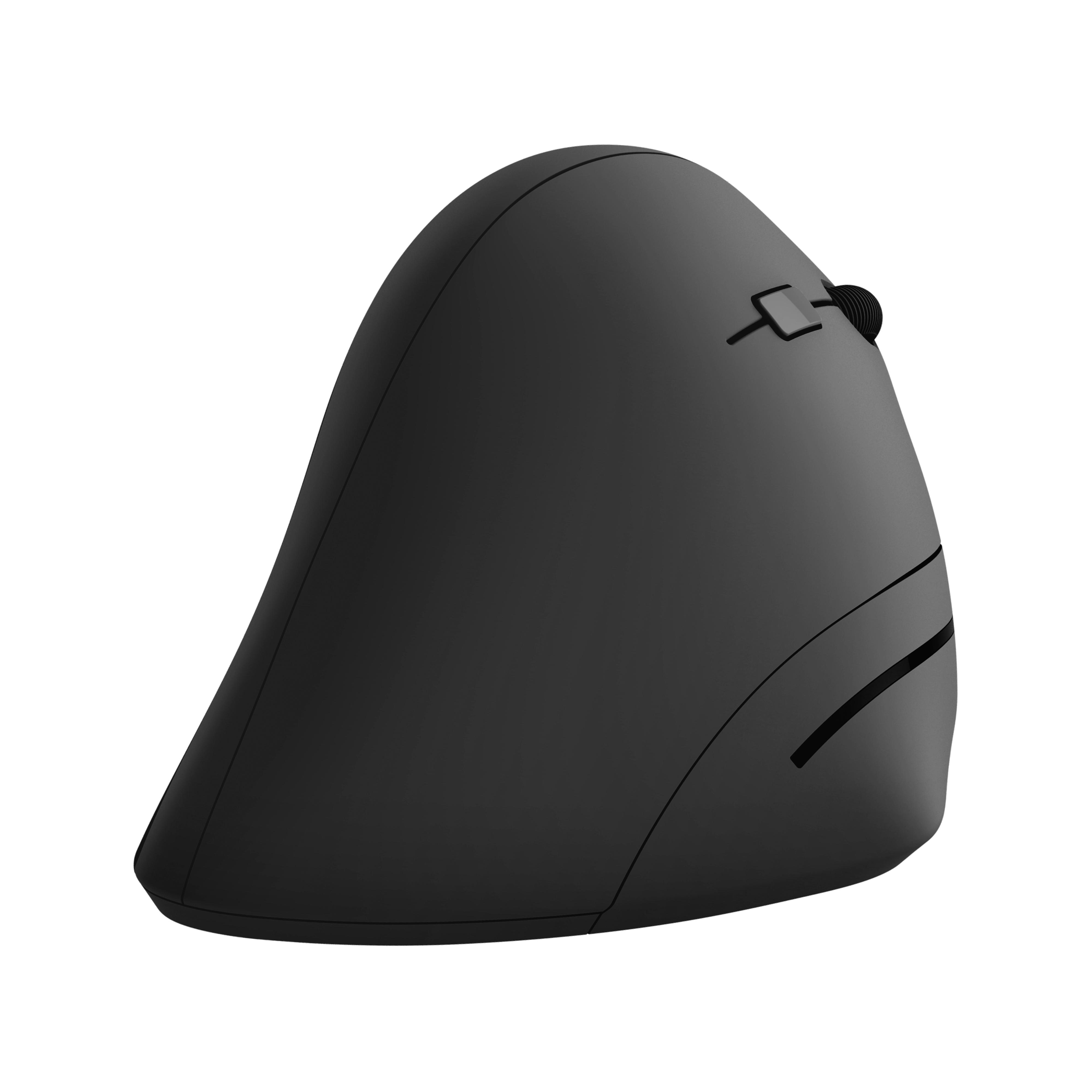 Voir la diapositive 2 : TNB Souris sans fil Bluetooth ergonomique verticale et rechargeable - Noir