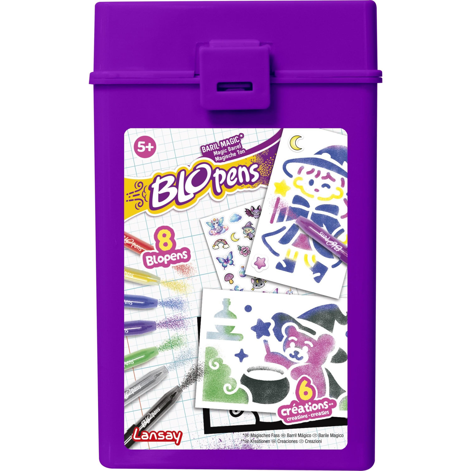 Loisir créatif LANSAY BLOPENS jeu de coloriage BARIL MAGIC Dès - vue 8