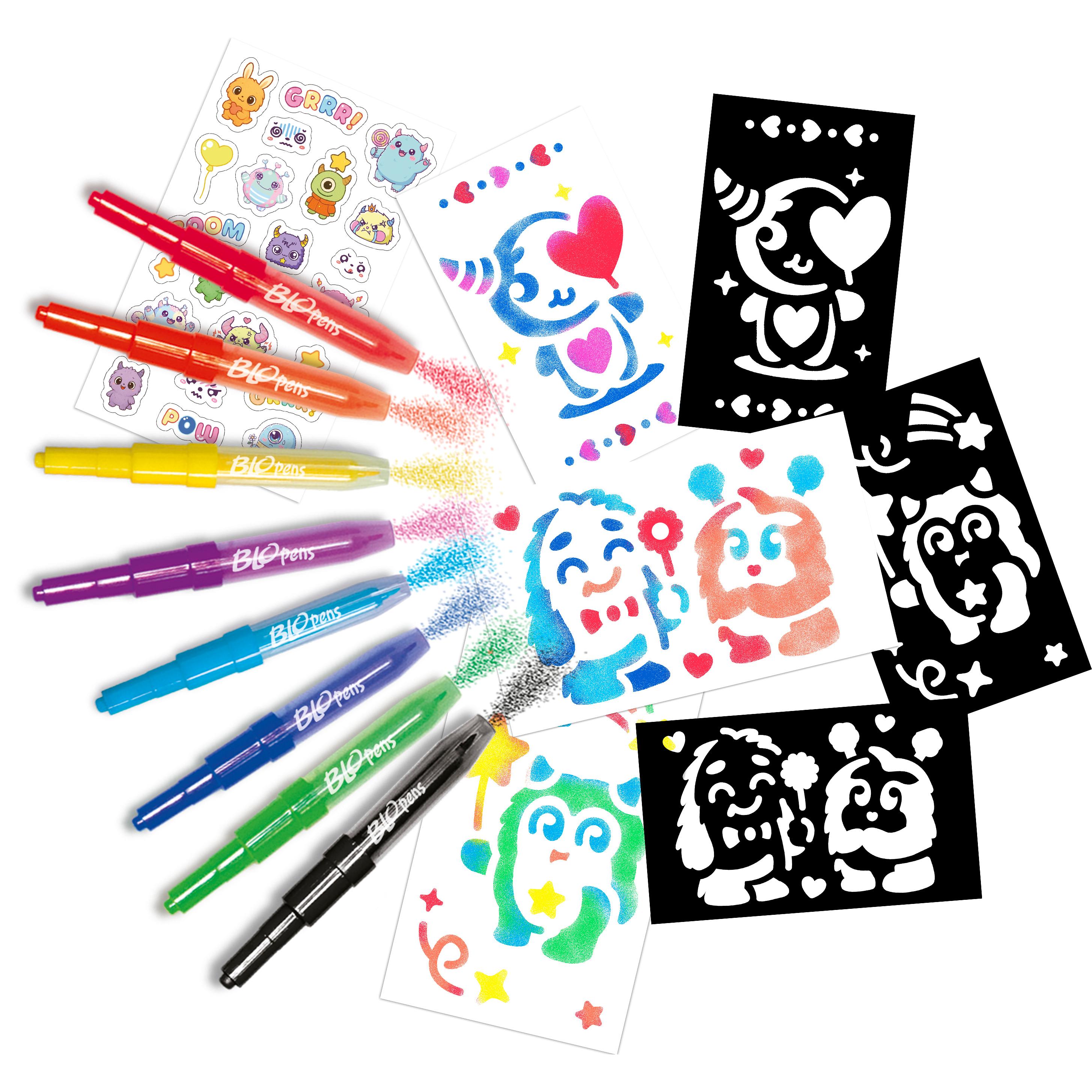 Voir la diapositive 3 : LANSAY Baril mignon Stylos Blopens x8