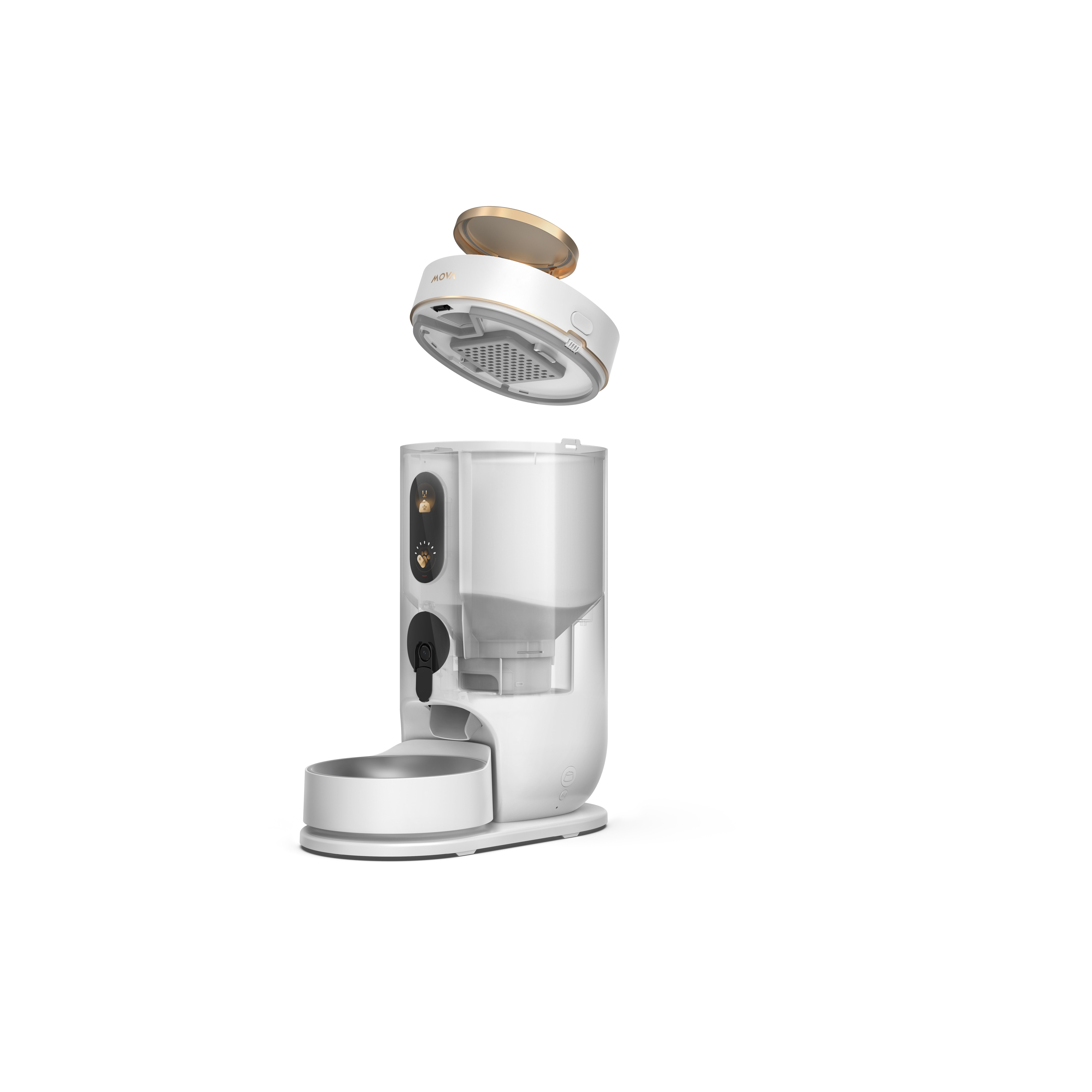 Voir la diapositive 4 : MOVA Distributeur automatique Nutripal 10 ULTRA - Blanc
