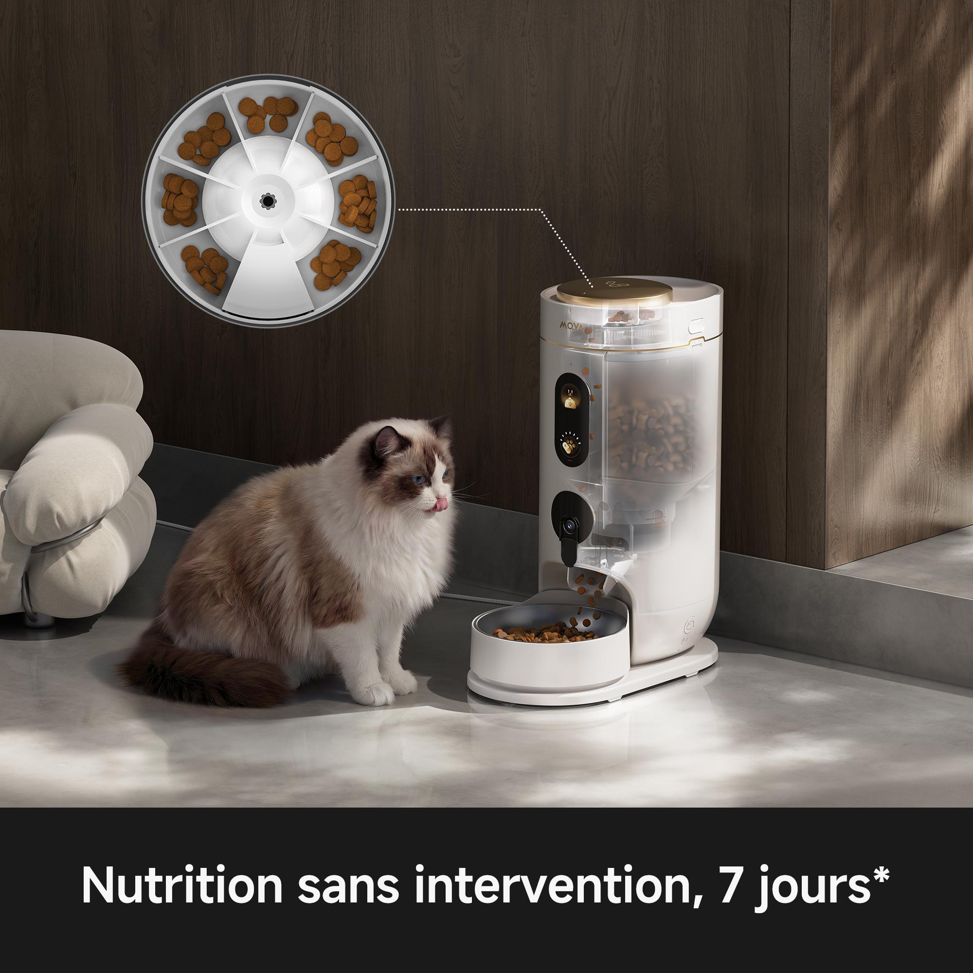 Voir la diapositive 6 : MOVA Distributeur automatique Nutripal 10 ULTRA - Blanc