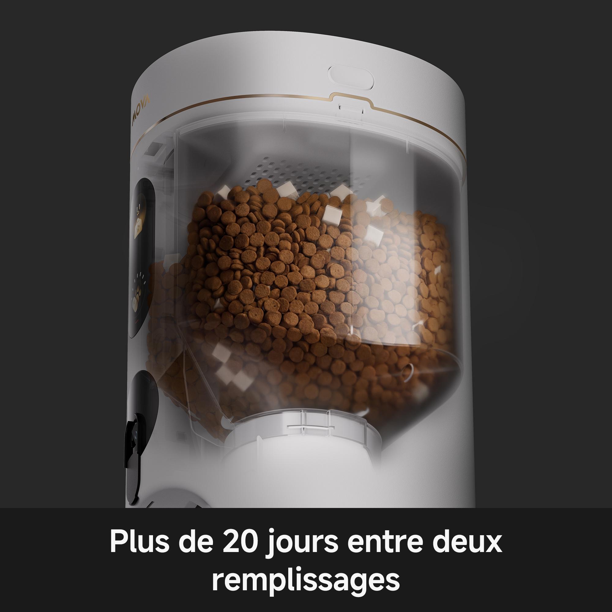 Voir la diapositive 10 : MOVA Distributeur automatique Nutripal 10 ULTRA - Blanc